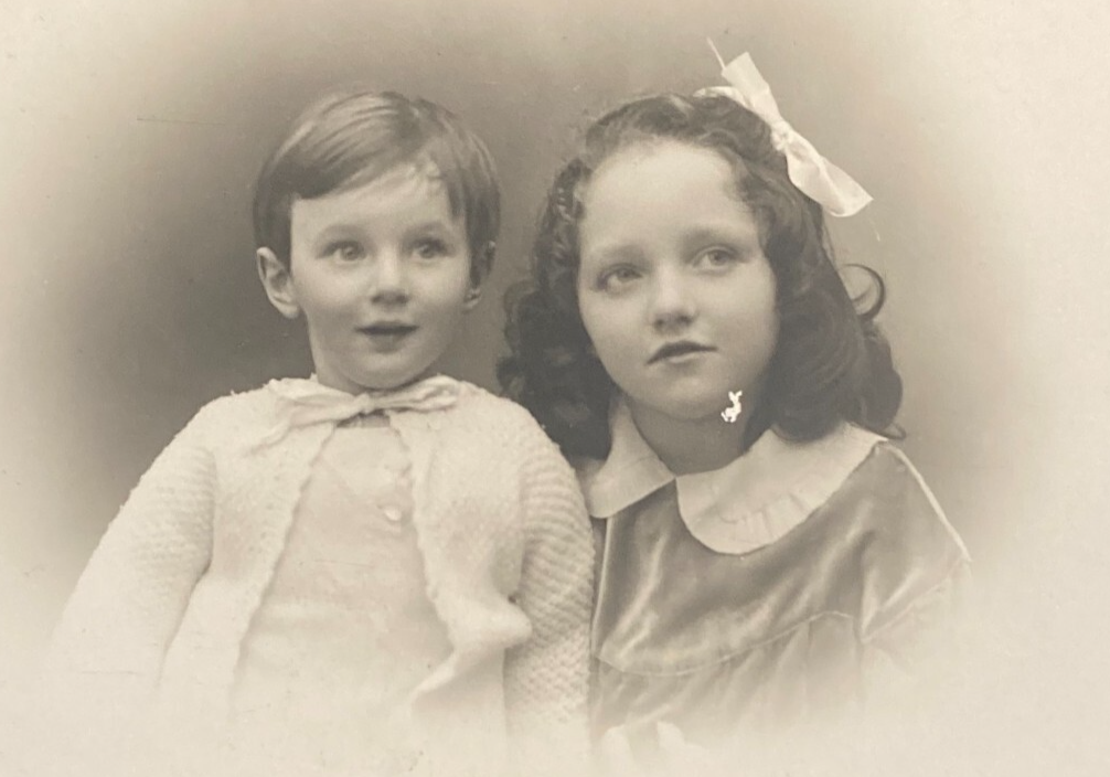 Fotografia d'Epoca: Ritratto Di Bambini, Francesco Reale, Roma