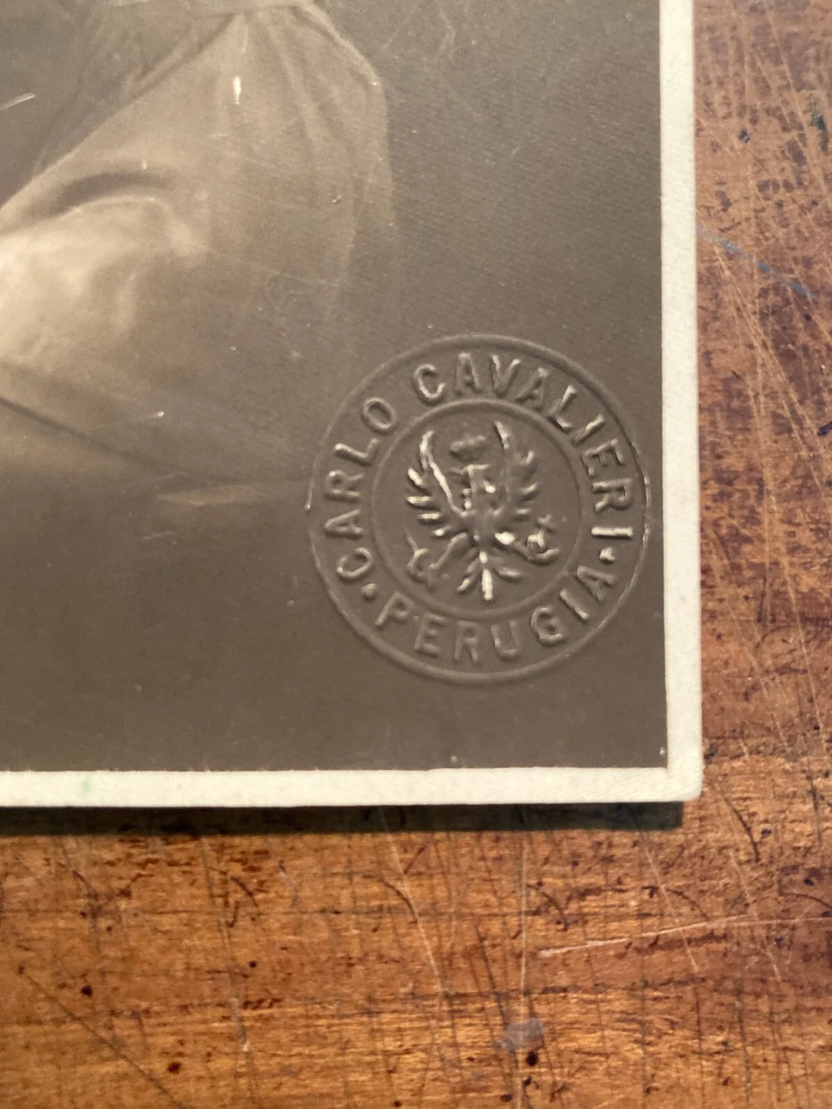 Collectible Photograph: Photographer Cavalieri, Perugia, Motherhood, 1923