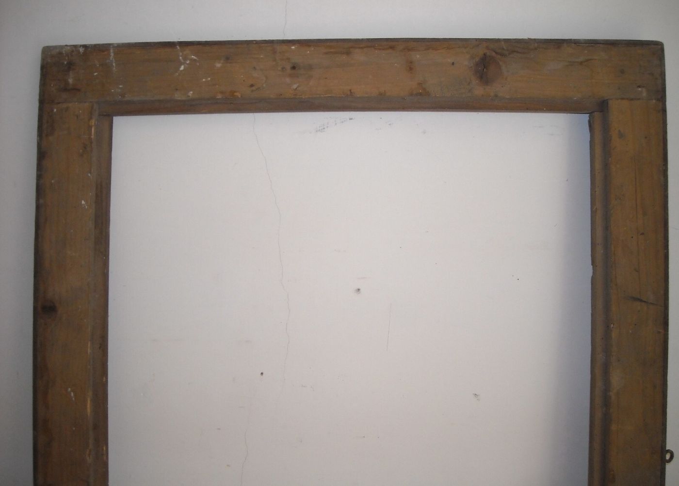 Antica Cornice Decorativa Con Angoli Fiorati, Grandi Dimensioni, Primo '900
