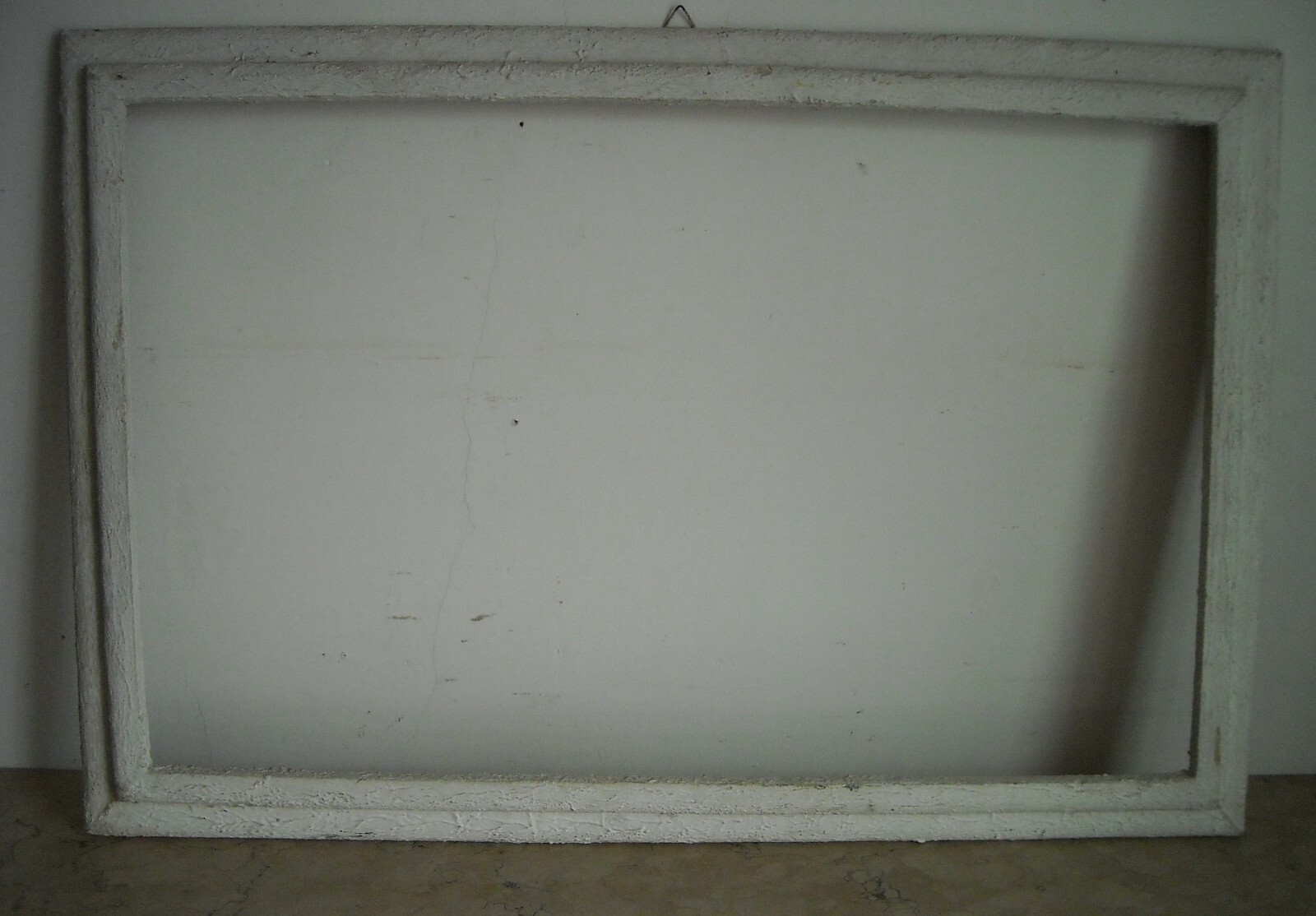 Grande Cornice Laccata d'Epoca Per Dipinti E Opere D'Arte Varia