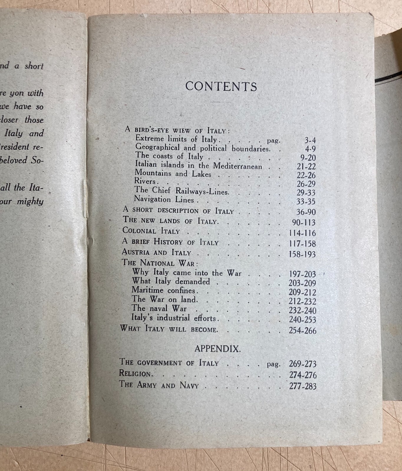 Italy What She Was, What She Is, What She Will Become (1919)