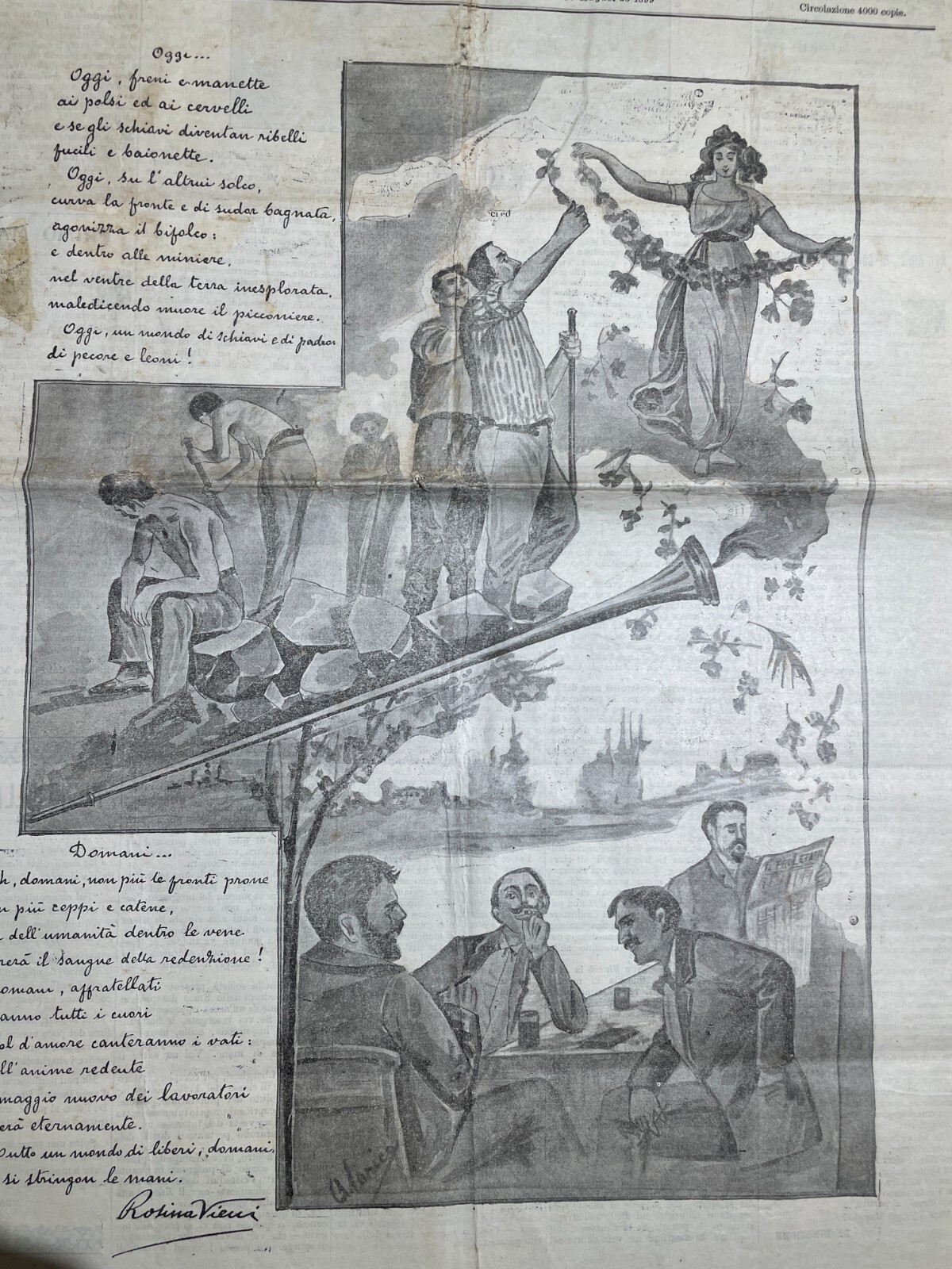Il Proletariato: Organo Dei Socialisti Italiani Negli Stati Uniti, 1 Maggio 1902