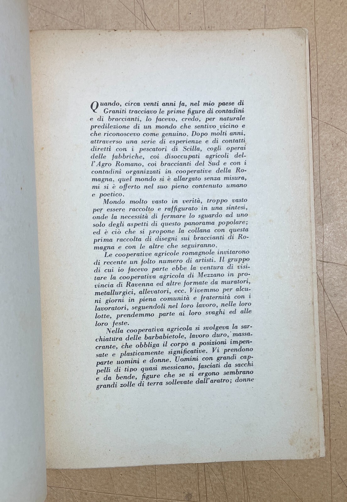 Giuseppe Mazzullo: Dieci Disegni Sui Braccianti Di Romagna (1951)