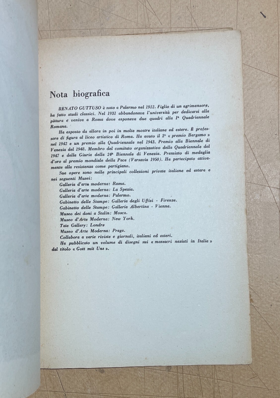 Arte, Folklore E Vita Contadina: Contadini Siciliani. Artista Renato Guttuso, Illustrato, 1951