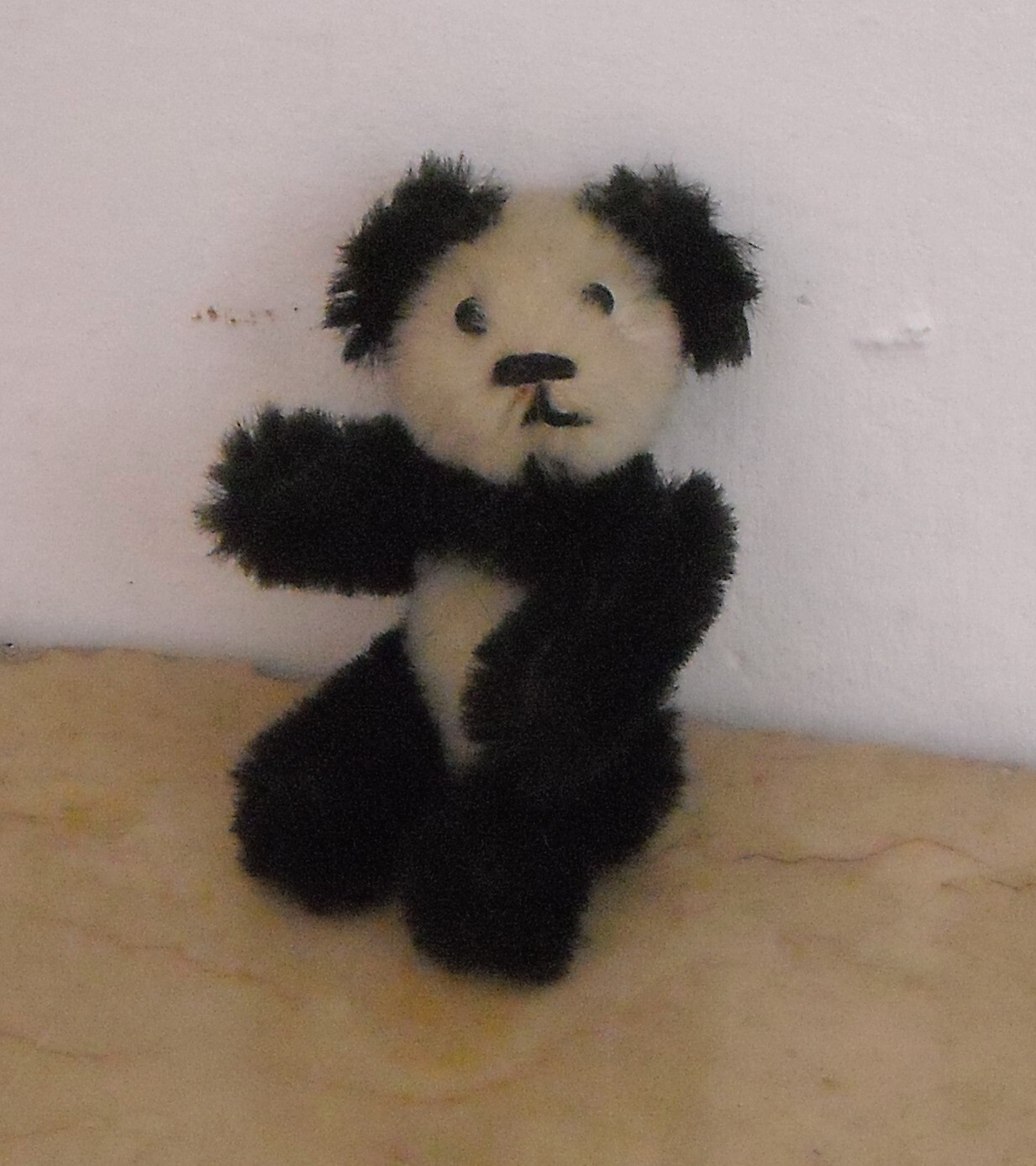 Soprammobile Orsacchiotto O Panda In Miniatura d'Epoca