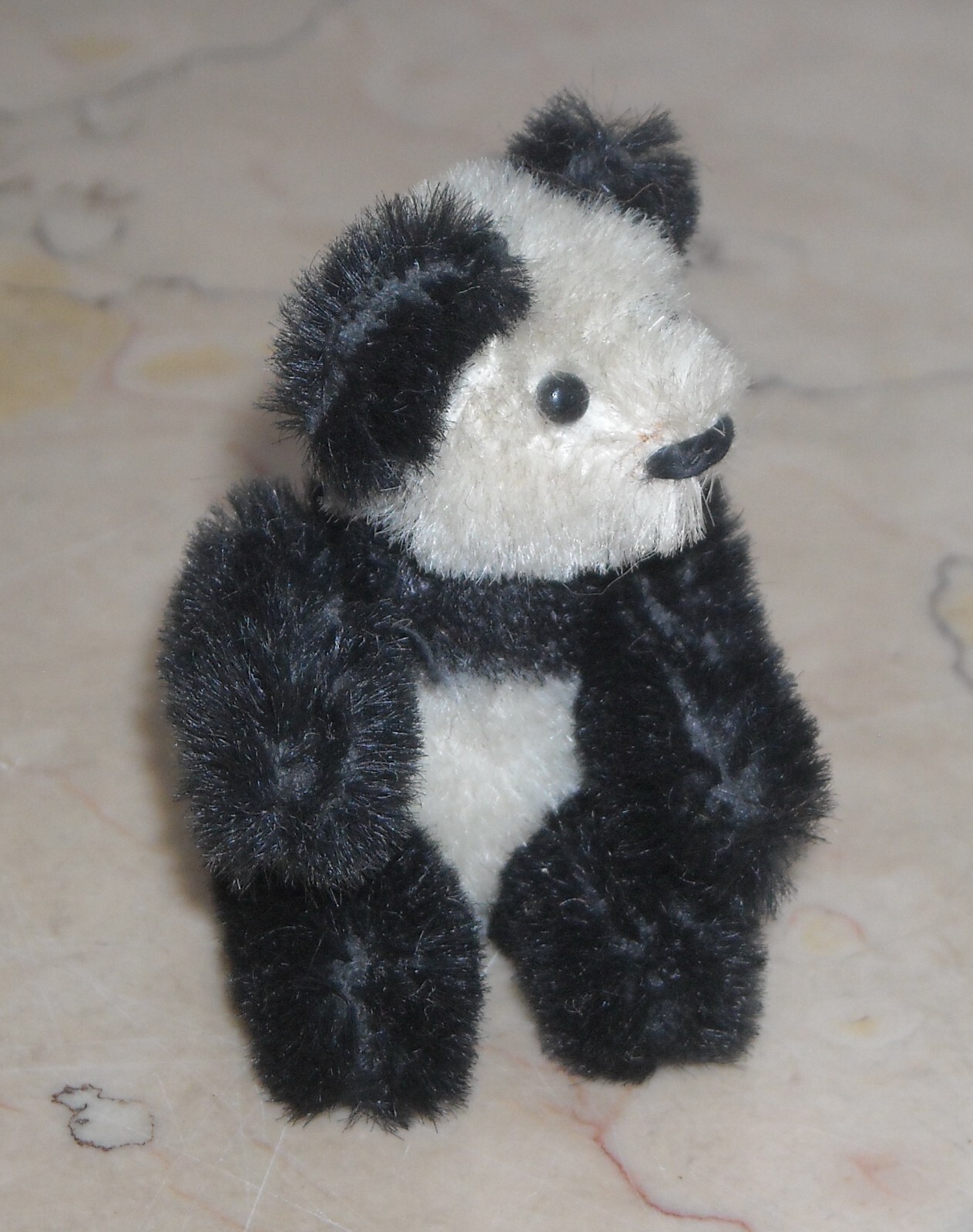 Soprammobile Orsacchiotto O Panda In Miniatura d'Epoca