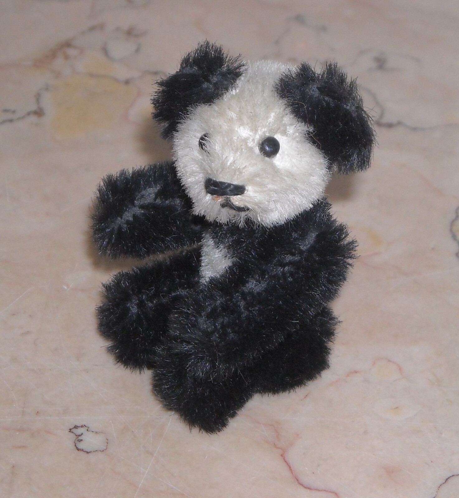 Soprammobile Orsacchiotto O Panda In Miniatura d'Epoca