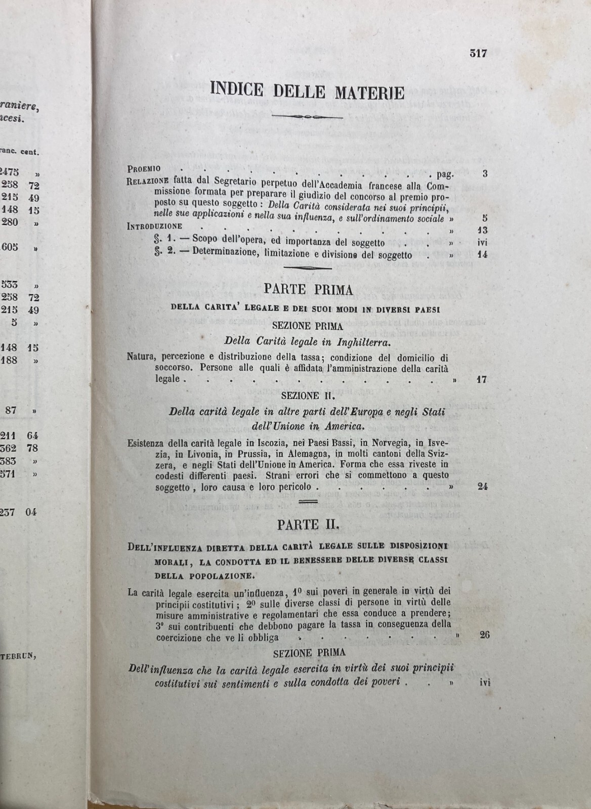 Economia, Carità Legale, Case Di Lavoro, Mendicità E Povertà: Naville (XIX Secolo)