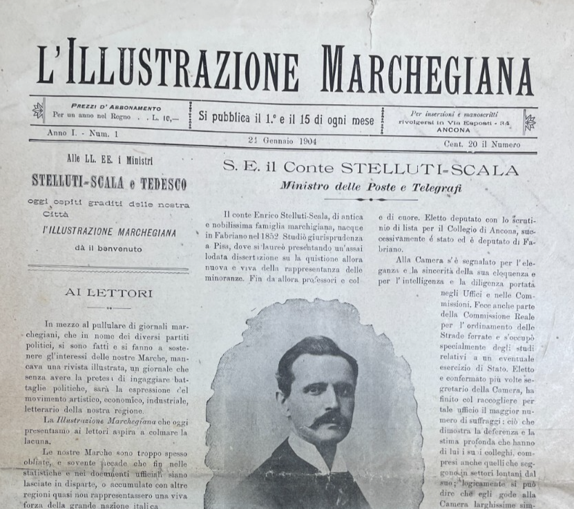 L'Illustrazione Marchigiana: Ancona, 21 Gennaio 1904 (Anno I, N. 1)