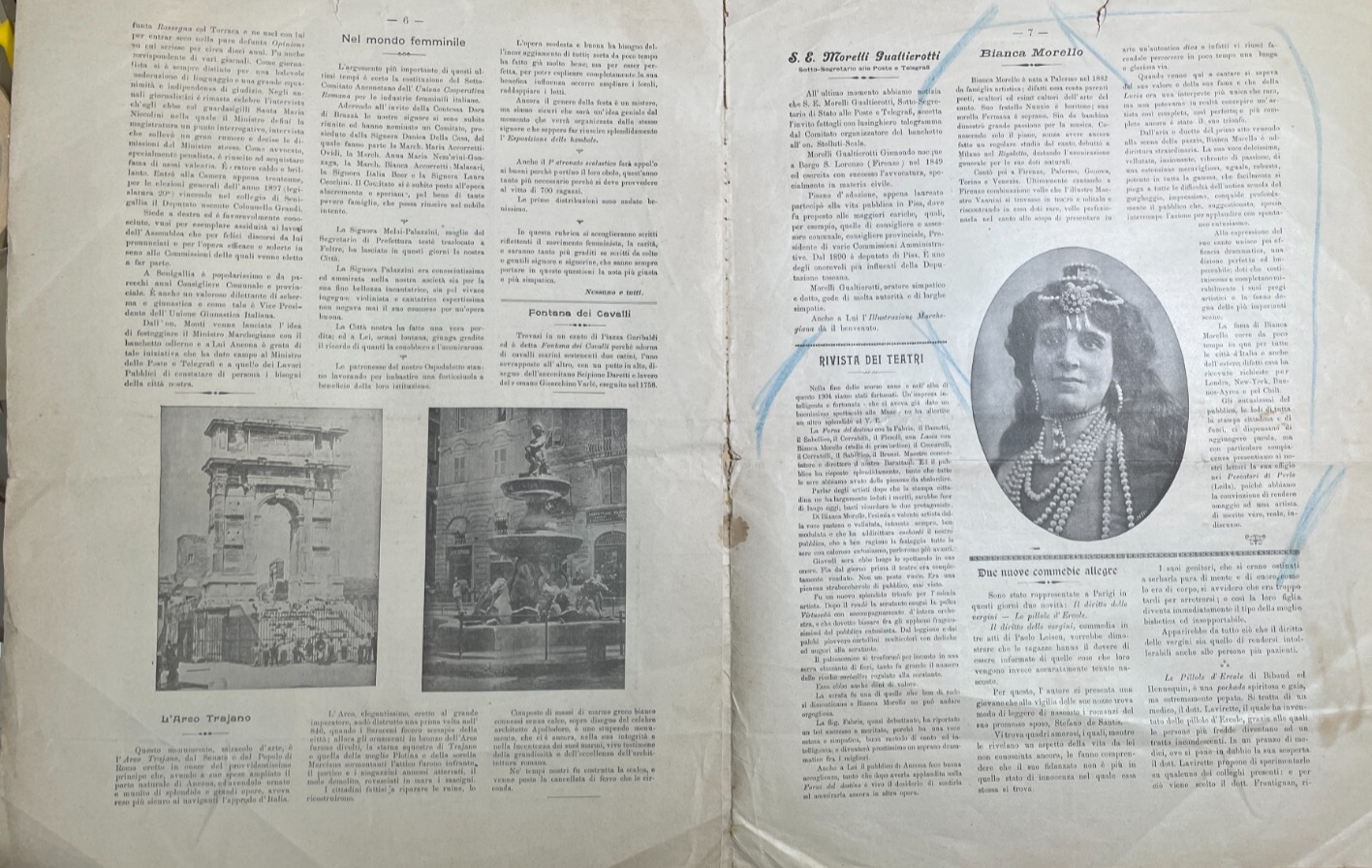 L'Illustrazione Marchigiana: Ancona, 21 Gennaio 1904 (Anno I, N. 1)