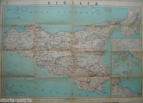Sicilia, Isole Egadi, Eolie, Calabria, Reggio Calabria, Pantelleria, Costa Dalmata E Africa, 1943