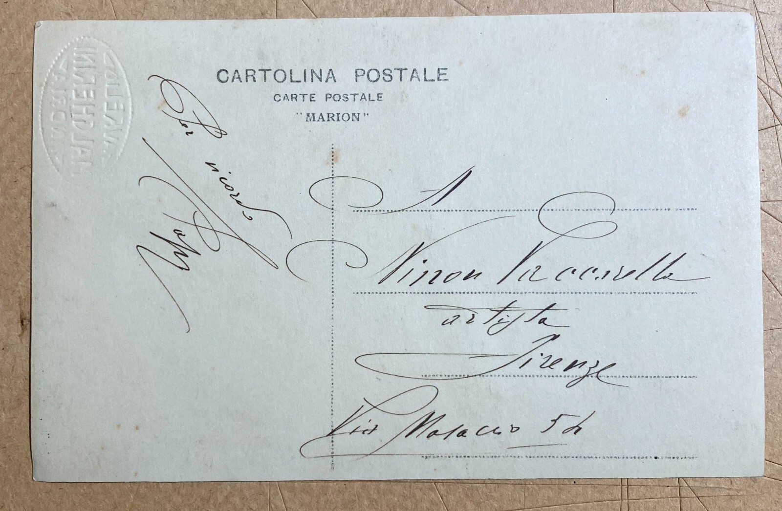 Puglia, Andria. Antica Foto Di Aurelio Malgherini: Diploma Per Il Vescovo Alessandro Macchi Con Castel Del Monte, 1930