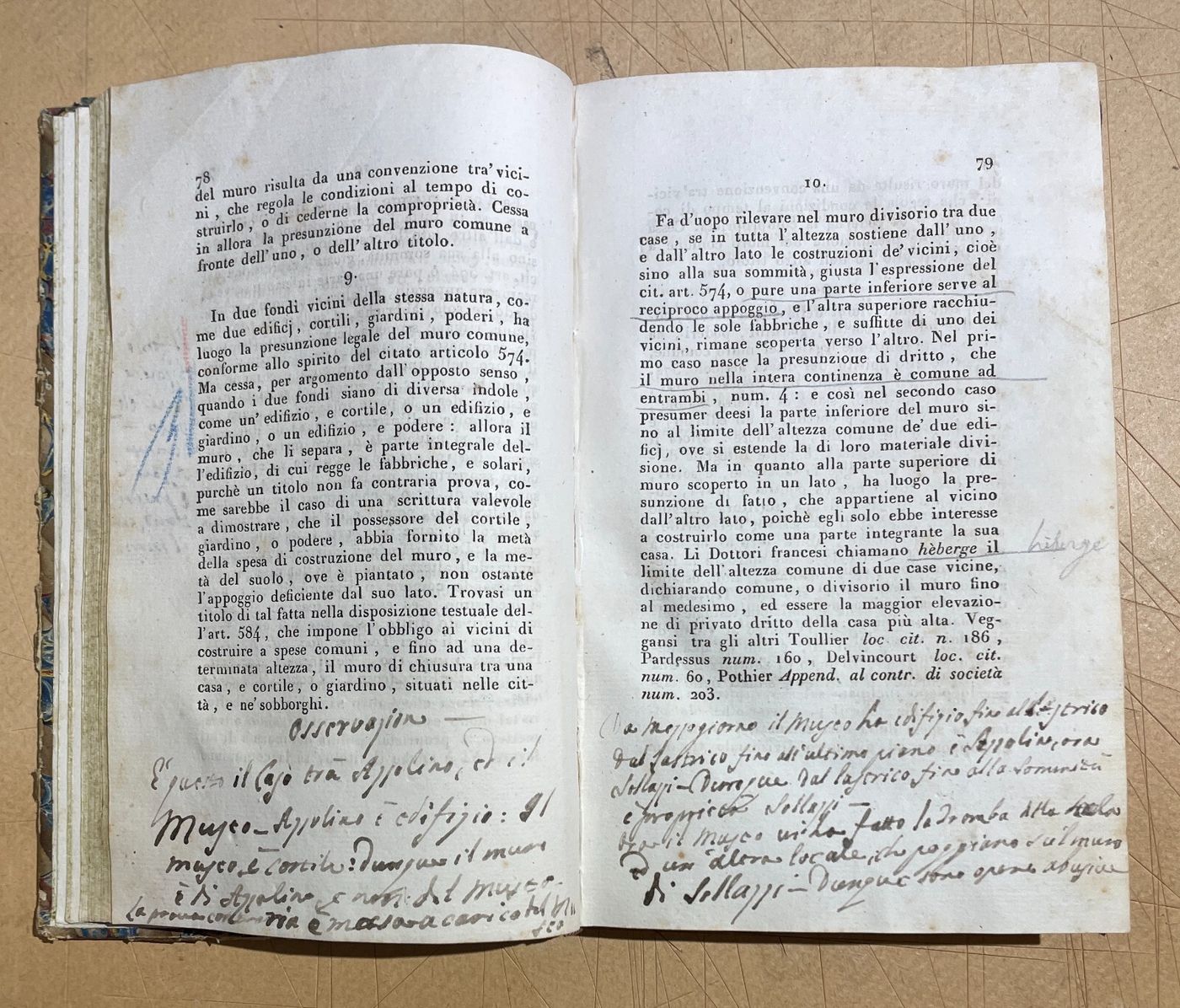 Luigi Morra, Le Servitù Prediali   Trattato Legale E Agrario, Napoli 1837