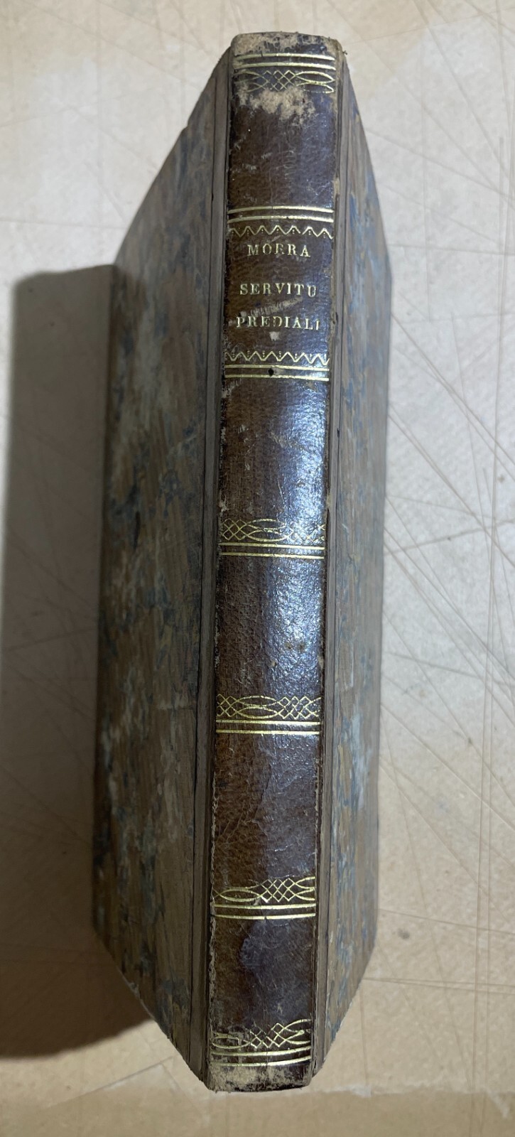Luigi Morra, Le Servitù Prediali Trattato Legale E Agrario, Napoli 1837