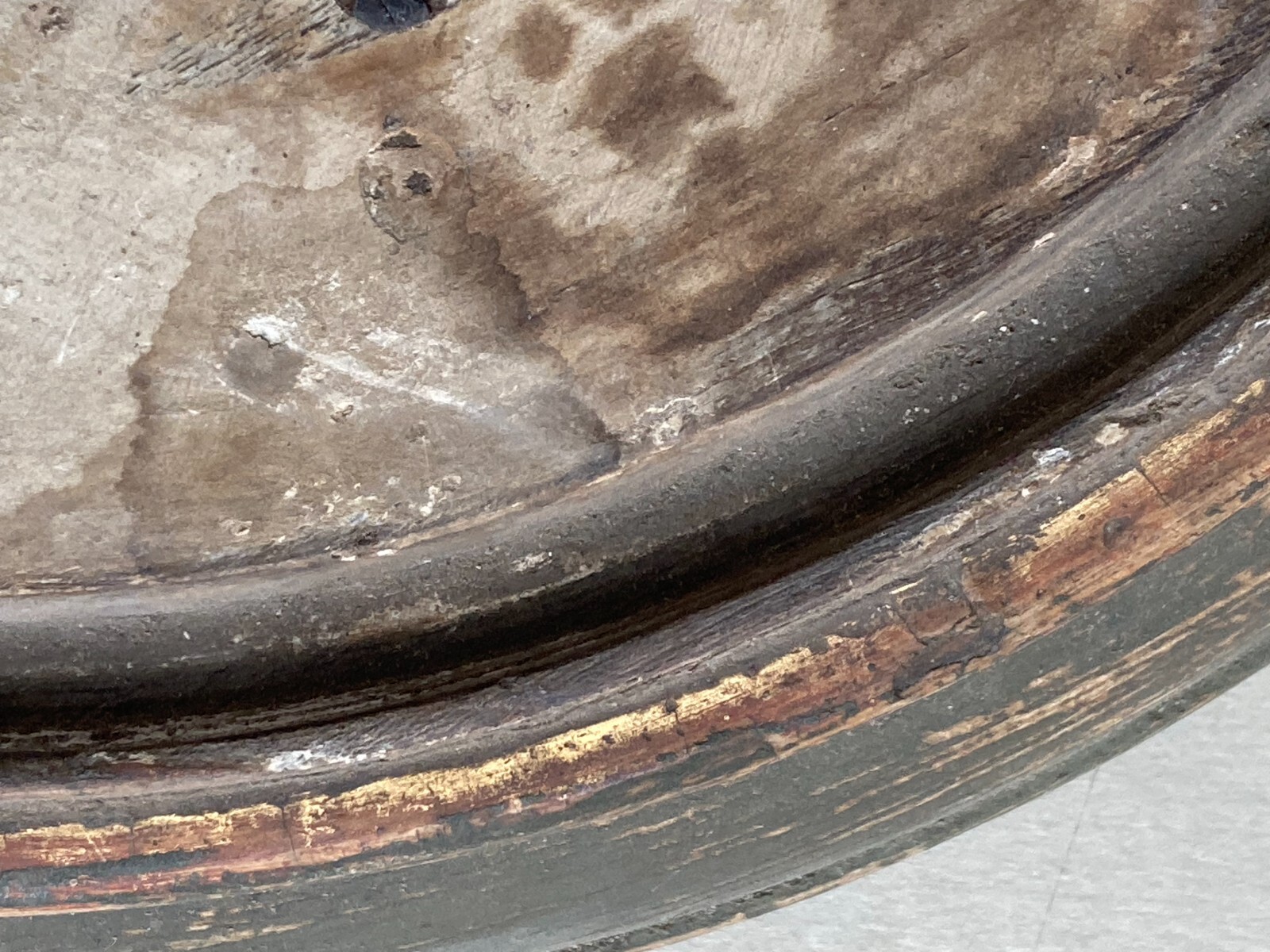 Base Per Campana Di Vetro In Legno Massiccio, Decorativa, Per Composizioni Varie