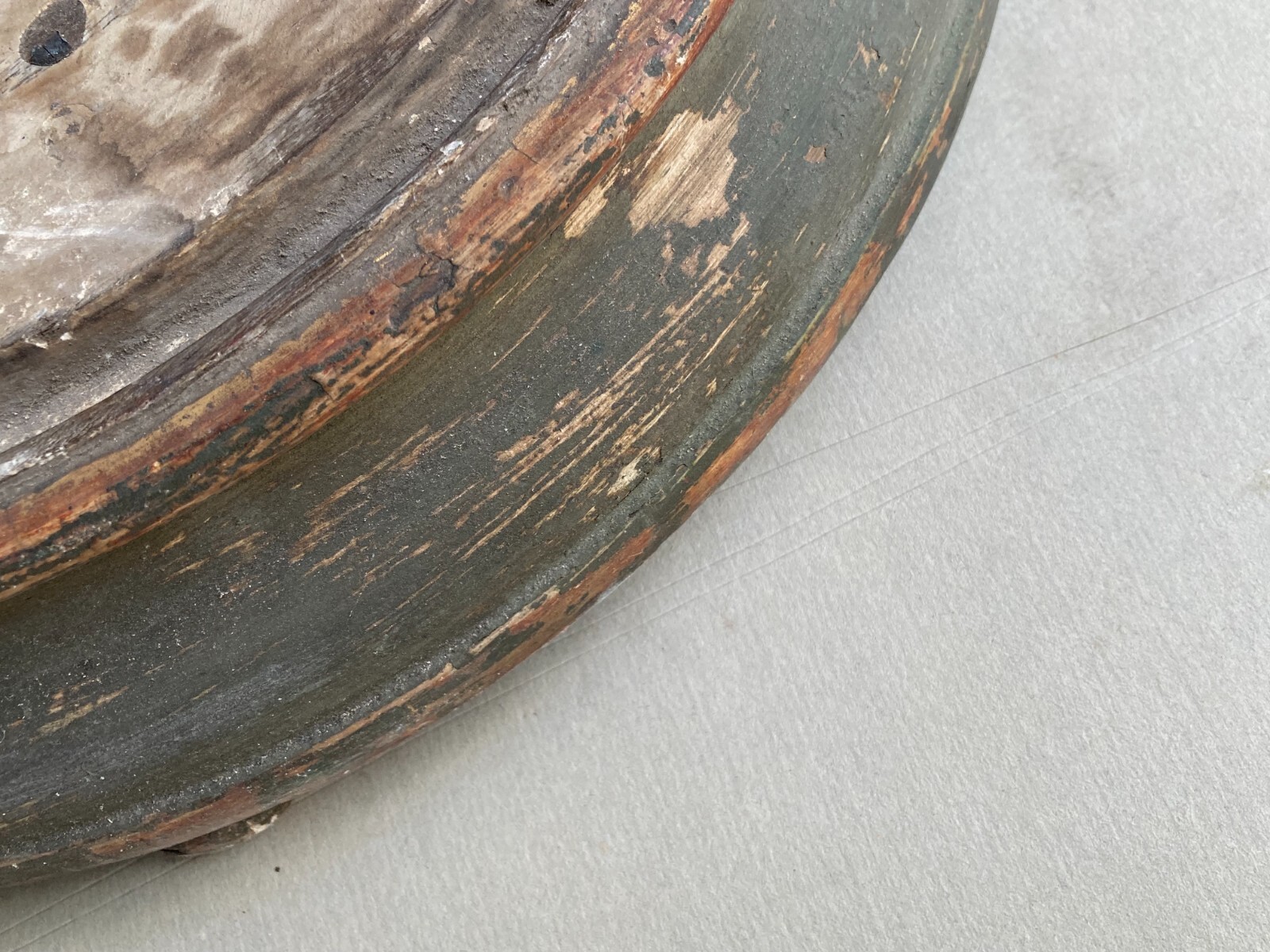 Base Per Campana Di Vetro In Legno Massiccio, Decorativa, Per Composizioni Varie