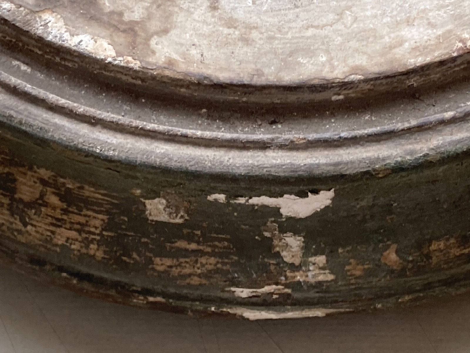 Base Per Campana Di Vetro In Legno Massiccio, Decorativa, Per Composizioni Varie