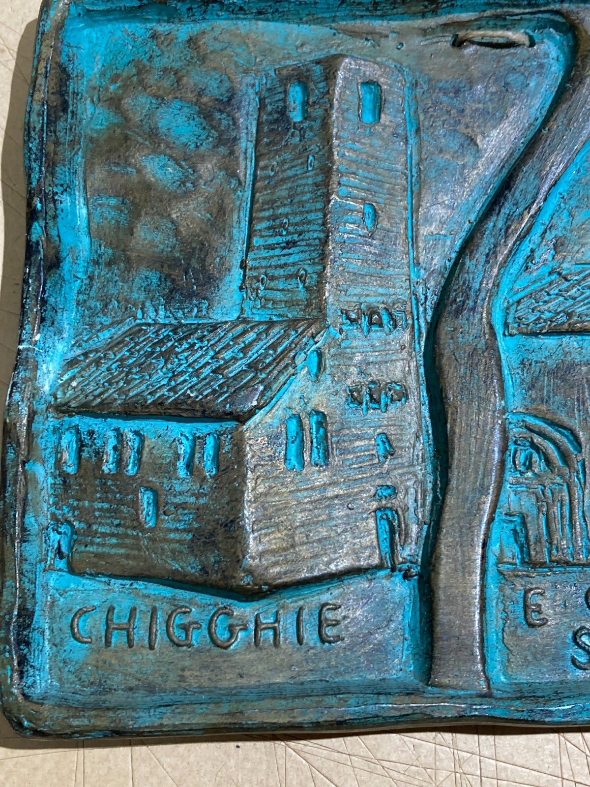 Placca Scultorea Della Chiesa Di San Giacomo, Ascoli Piceno, Cordivani, 1981
