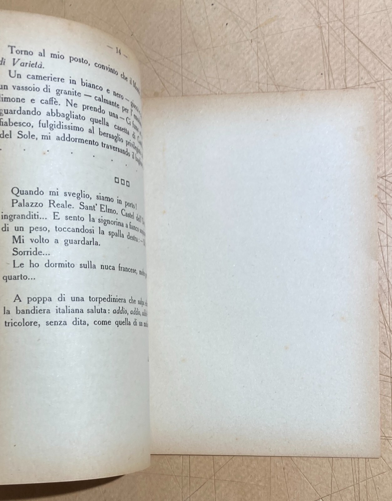 Francesco Cangiullo: Marinetti A Capri   Edizione Originale Futurista, 1922