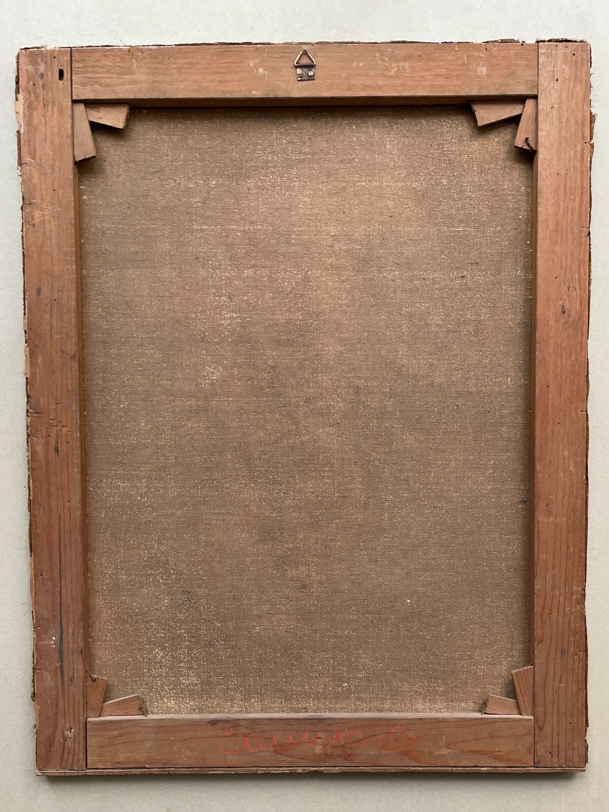 Arte: Pittura, Antico Ritratto Maschile. Uomo Con Baffi, Opera Firmata