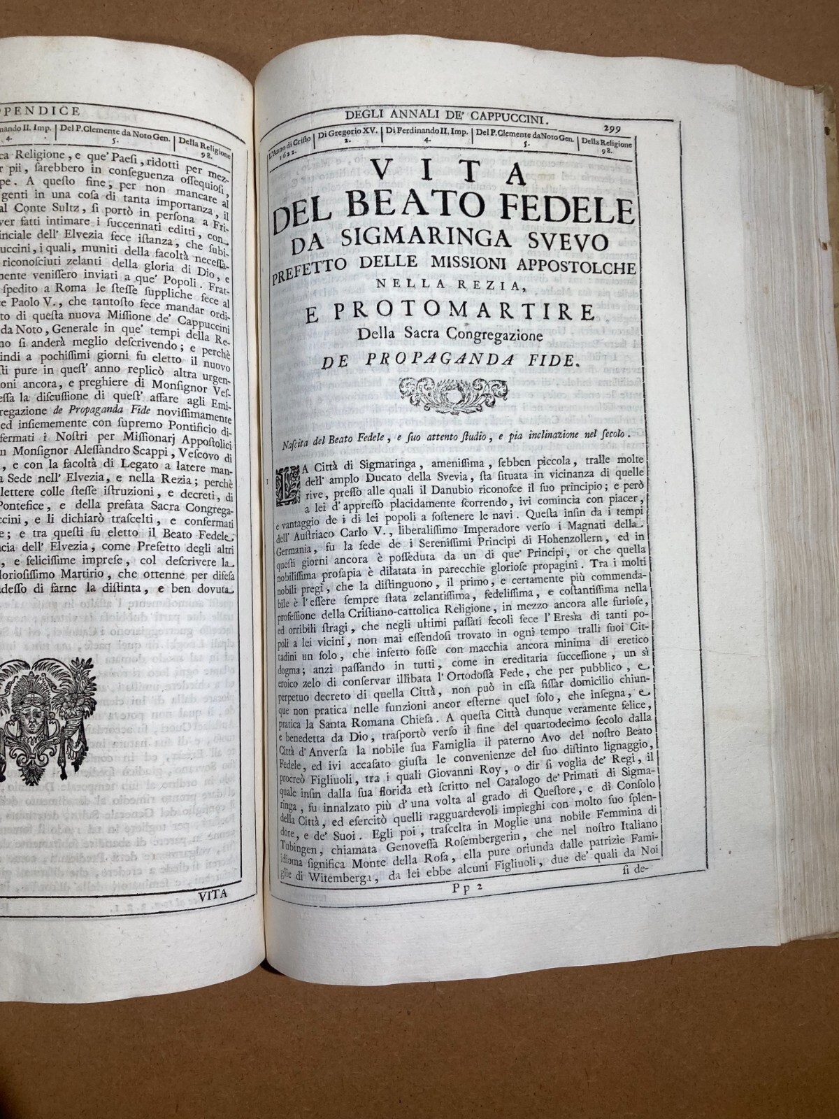Antichi Conventi Cappuccini: Storia Locale, Personaggi, Località Ed Eventi Negli Annali Dell'Ordine