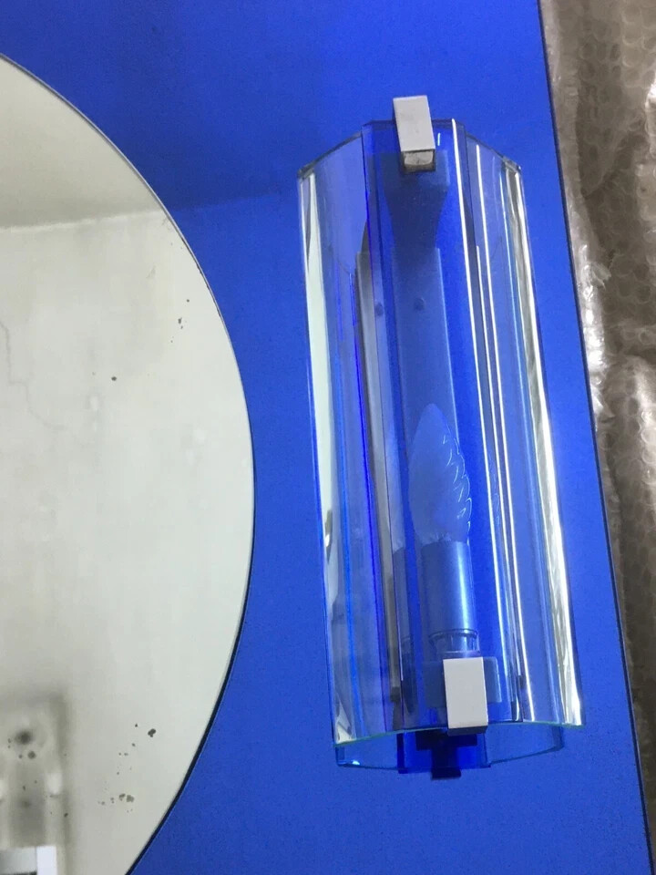 Specchiera Con Appliques Di Design Veca (Fontana Arte)