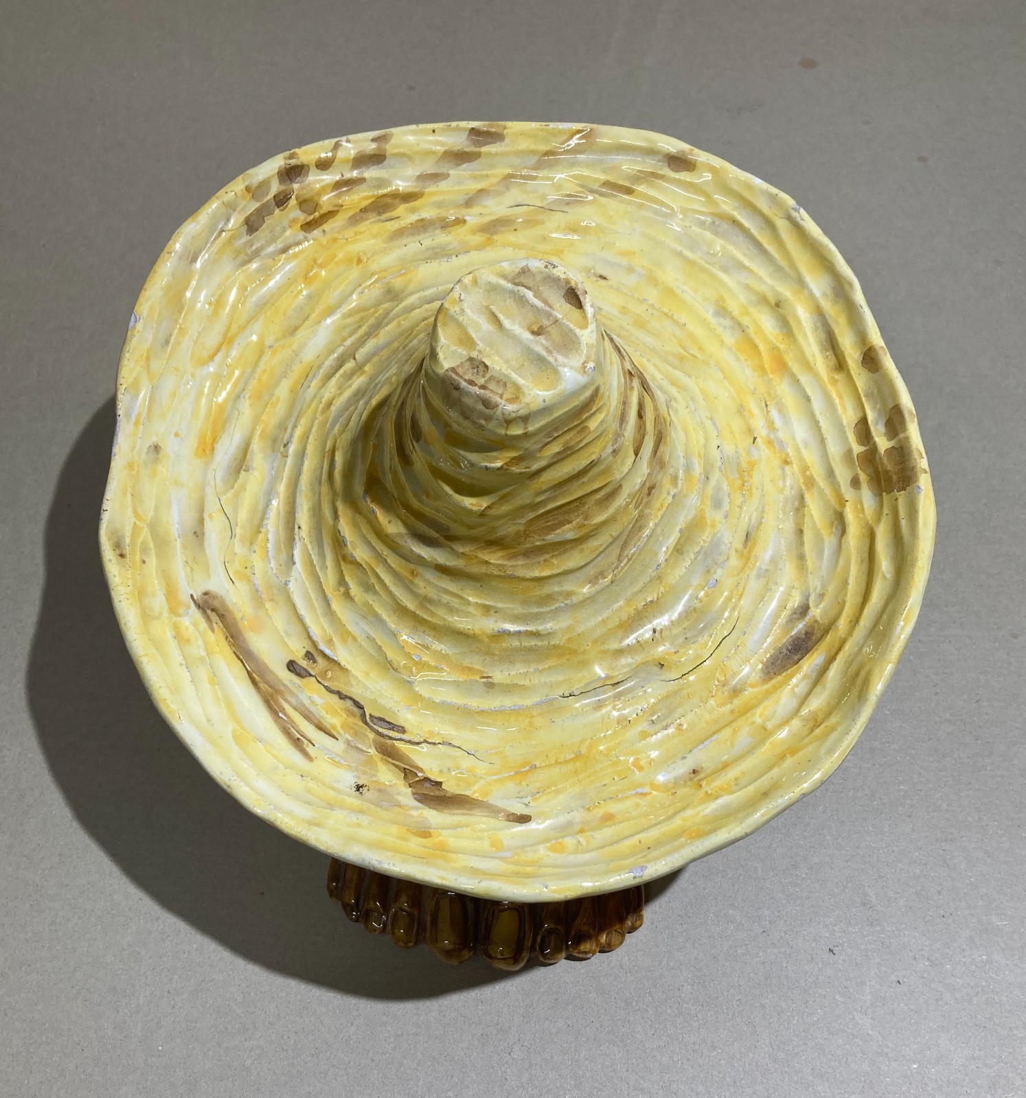 Puglia, Grottaglie, Ceramica Artistica, Soprammobile Decorativo Da Collezione
