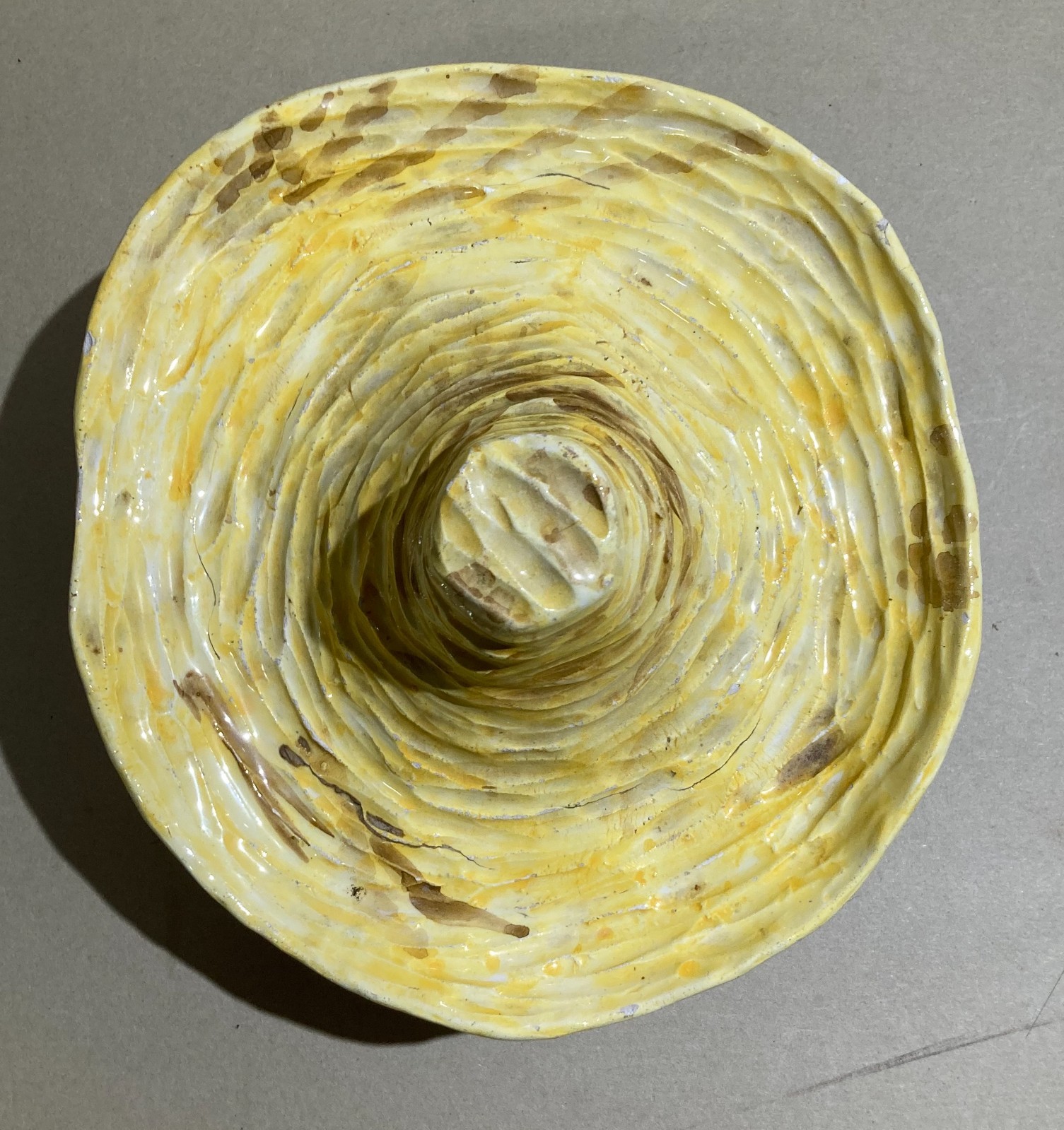 Puglia, Grottaglie, Ceramica Artistica, Soprammobile Decorativo Da Collezione