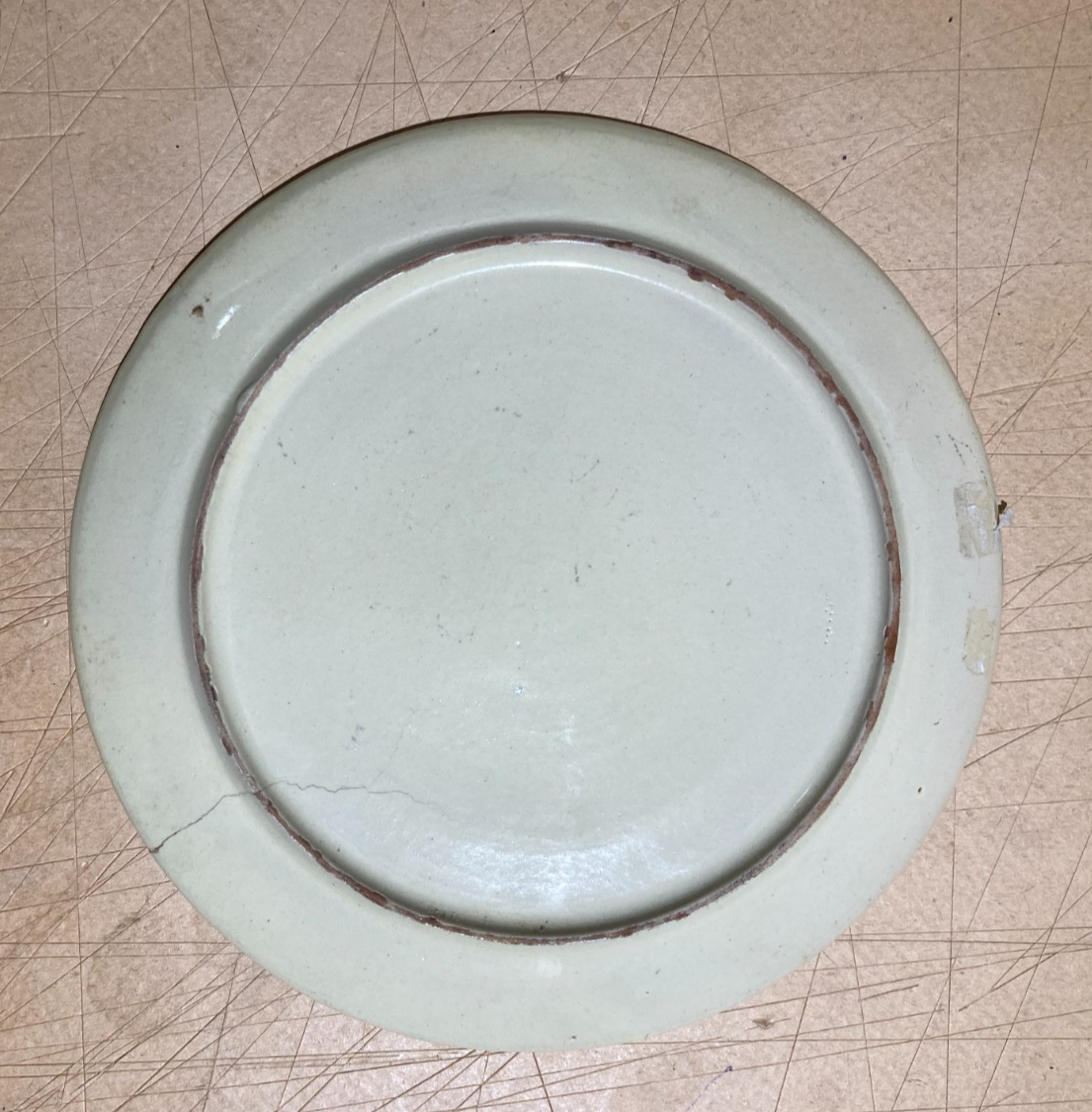 Ceramiche Da Collezione: Abruzzo, Piatto Decorativo Con Veduta Paesaggistica