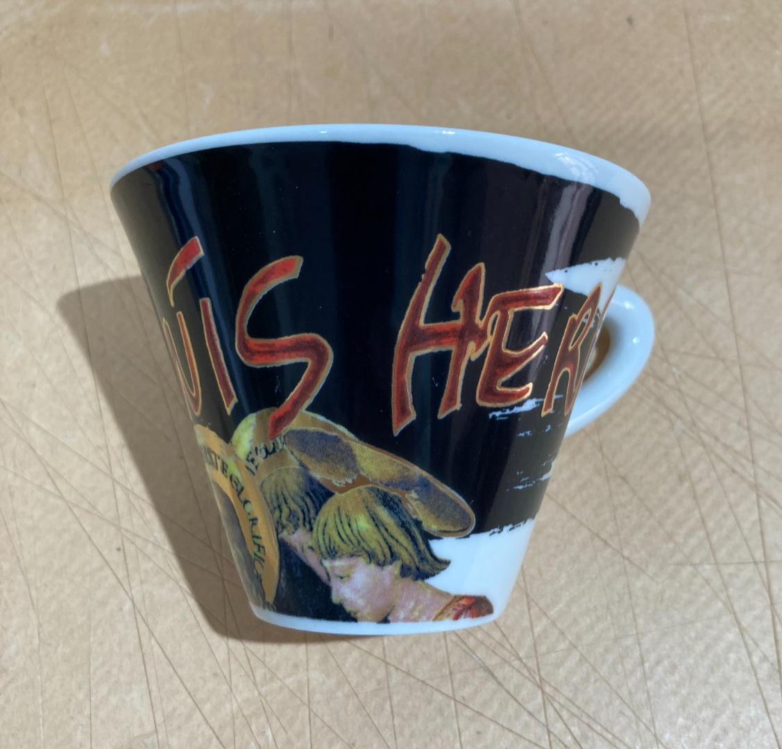 All Saints Here   Tazza Decorativa In Porcellana Con Immagini Devozionali
