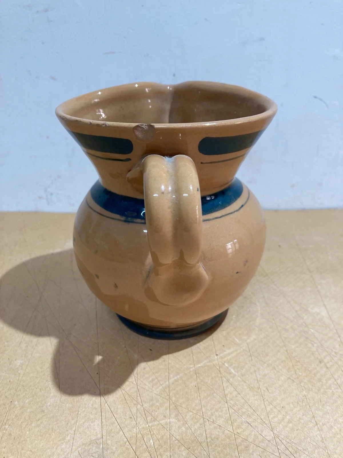 Ceramic Wine Jug Decorated with Grape Clusters, Nove Manufactory