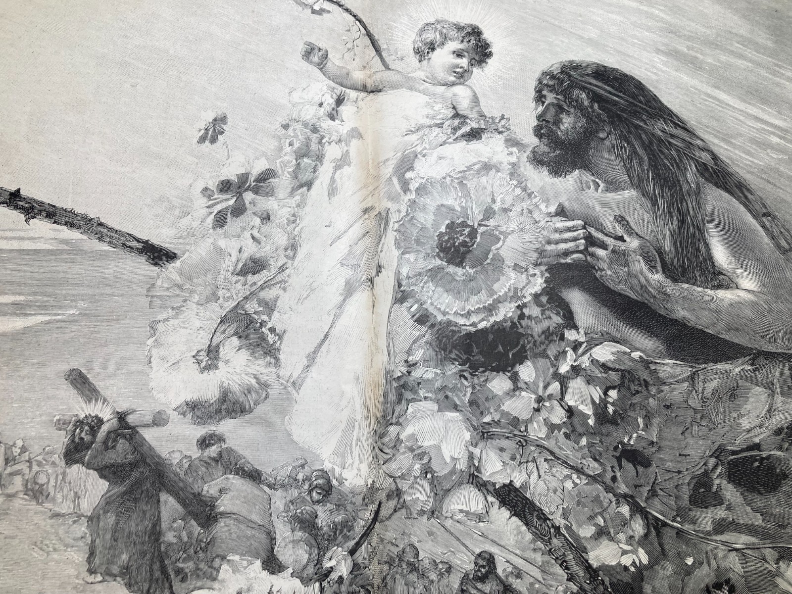 Il Natale Di Alessandro Manzoni. Illustrazione Di Edoardo Dalbono.