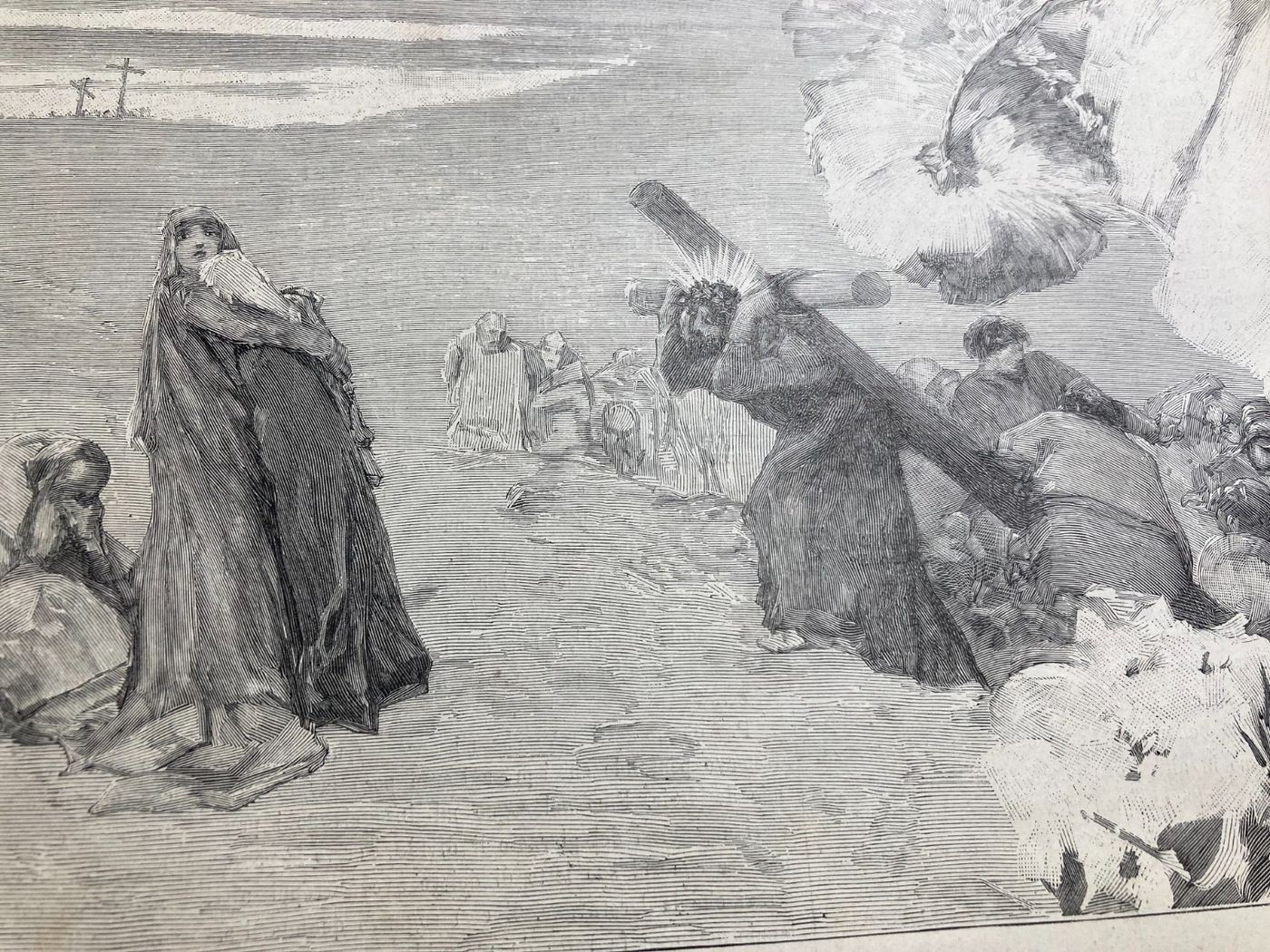 Il Natale Di Alessandro Manzoni. Illustrazione Di Edoardo Dalbono.