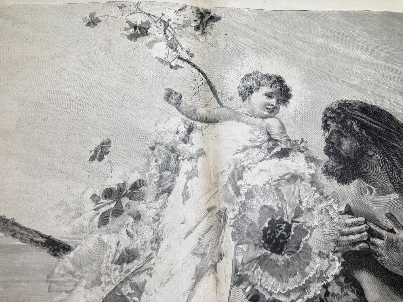 Il Natale Di Alessandro Manzoni. Illustrazione Di Edoardo Dalbono.