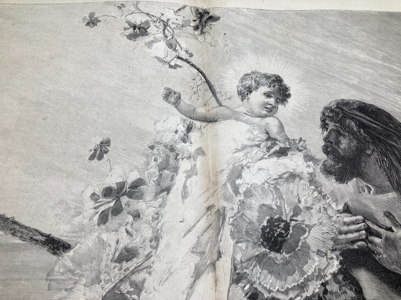 Il Natale Di Alessandro Manzoni. Illustrazione Di Edoardo Dalbono.