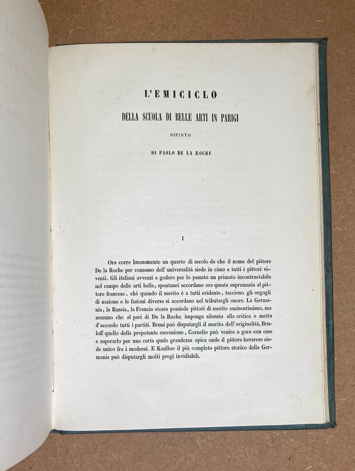 Albo Artistico Napoletano: Cammarano, Palizzi, De Napoli, Fergola, Ruo (1853)