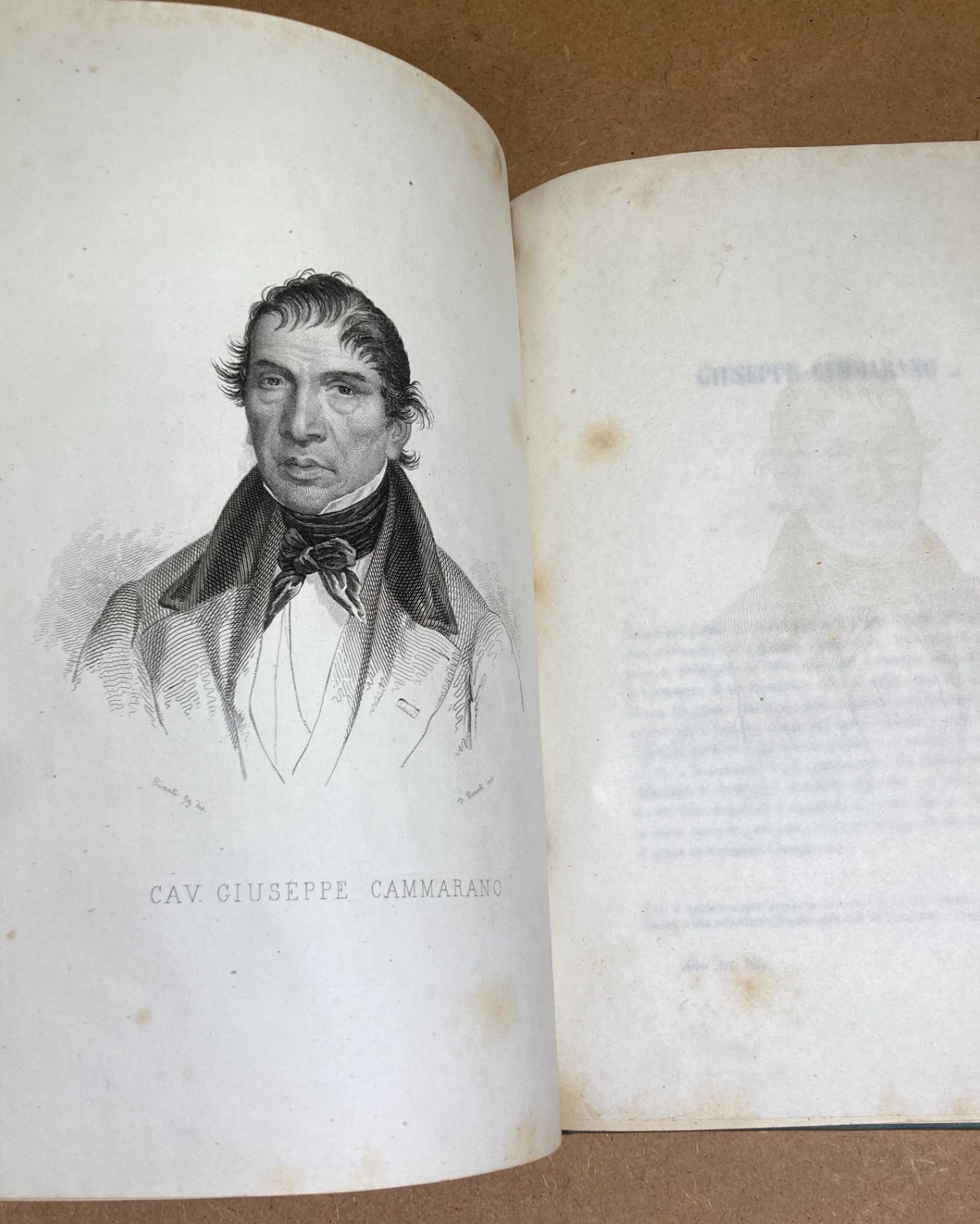 Albo Artistico Napoletano: Cammarano, Palizzi, De Napoli, Fergola, Ruo (1853)