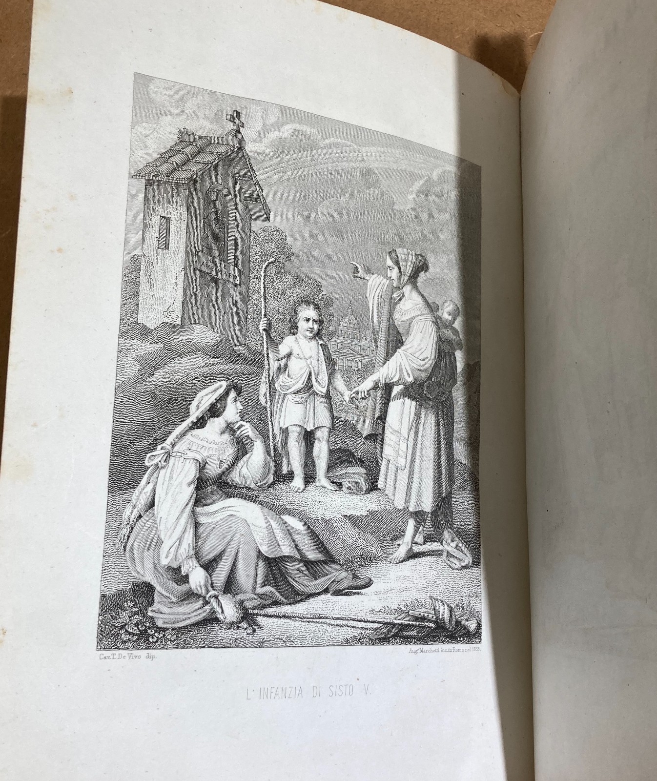 Albo Artistico Napoletano: Cammarano, Palizzi, De Napoli, Fergola, Ruo (1853)