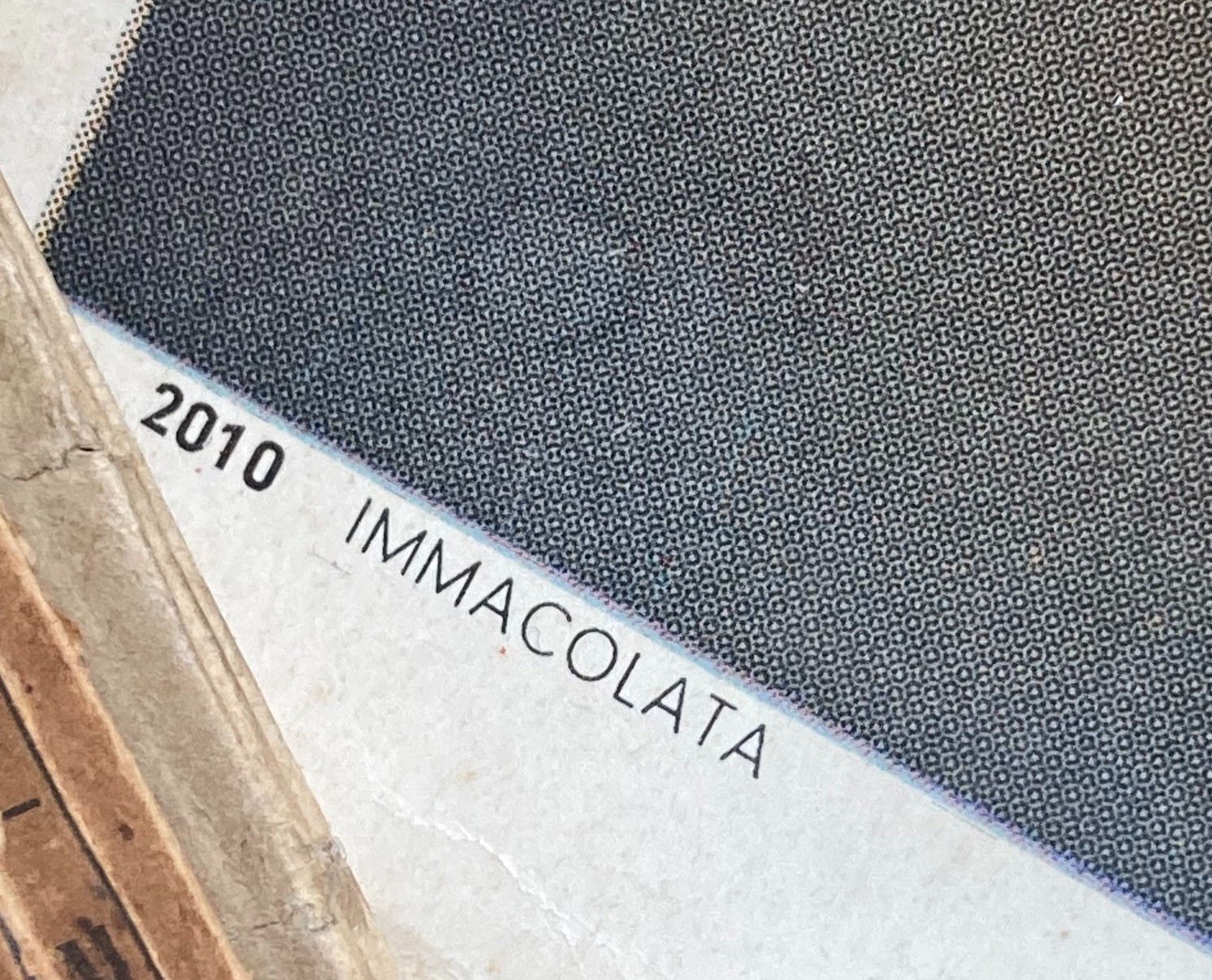 Arte Devozionale: Grande Stampa A Colori Della Madonna Immacolata, XX Secolo