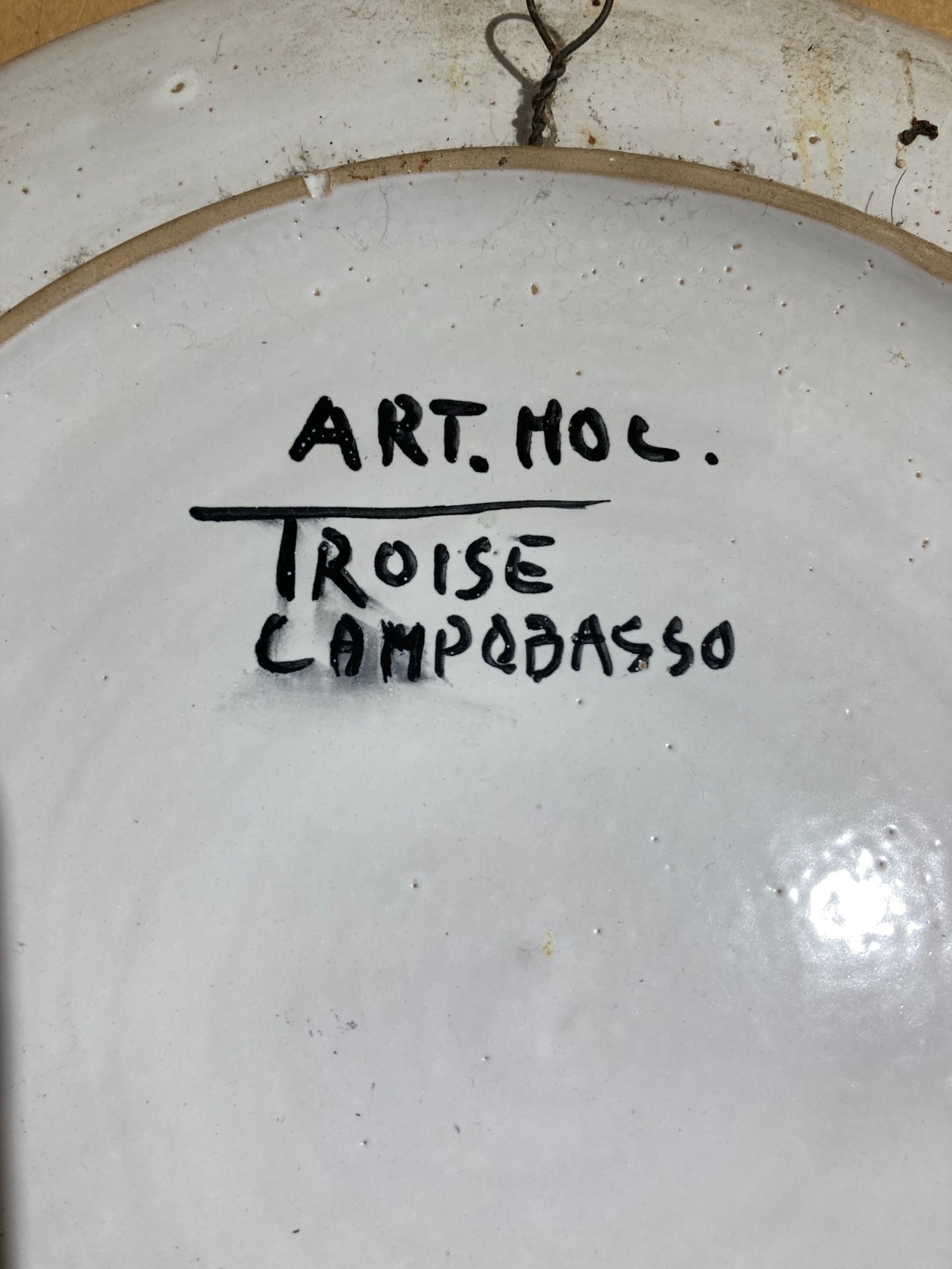 Artistica Ceramica: Composizione Di Frutta, Manifattura Troise, Campobasso