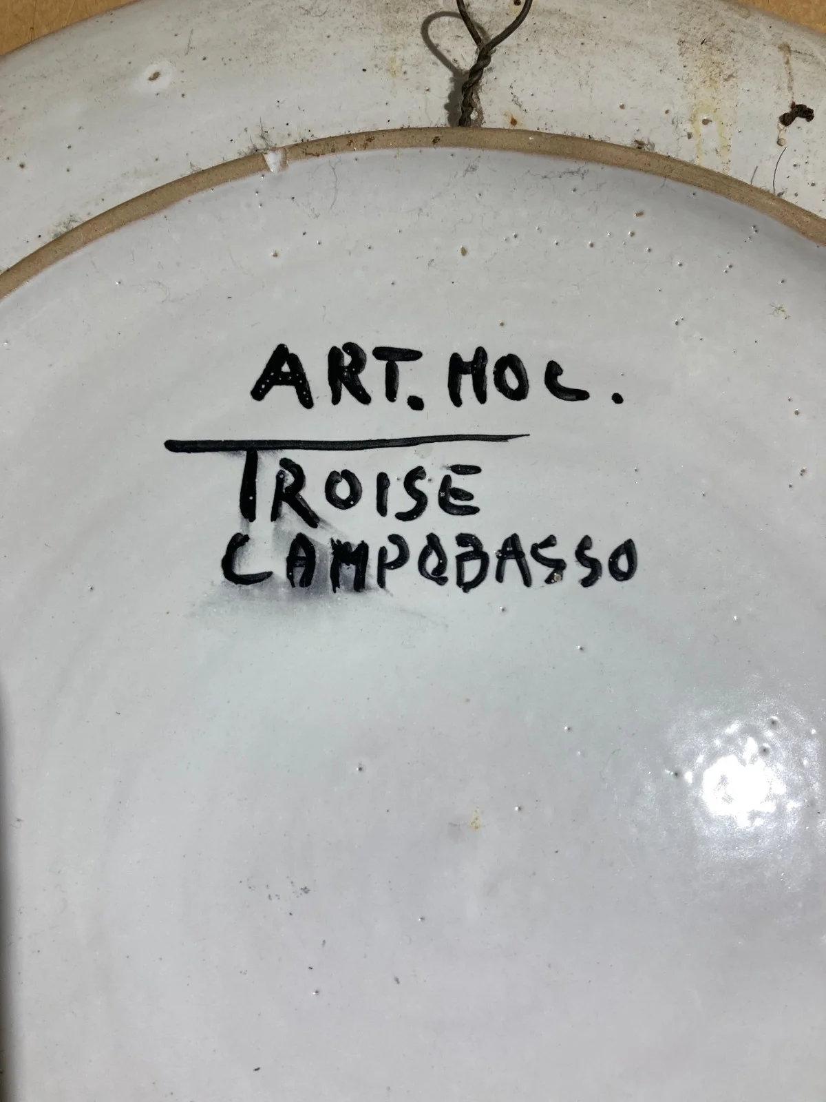 Artistica Ceramica: Composizione di Frutta, Manifattura Troise, Campobasso