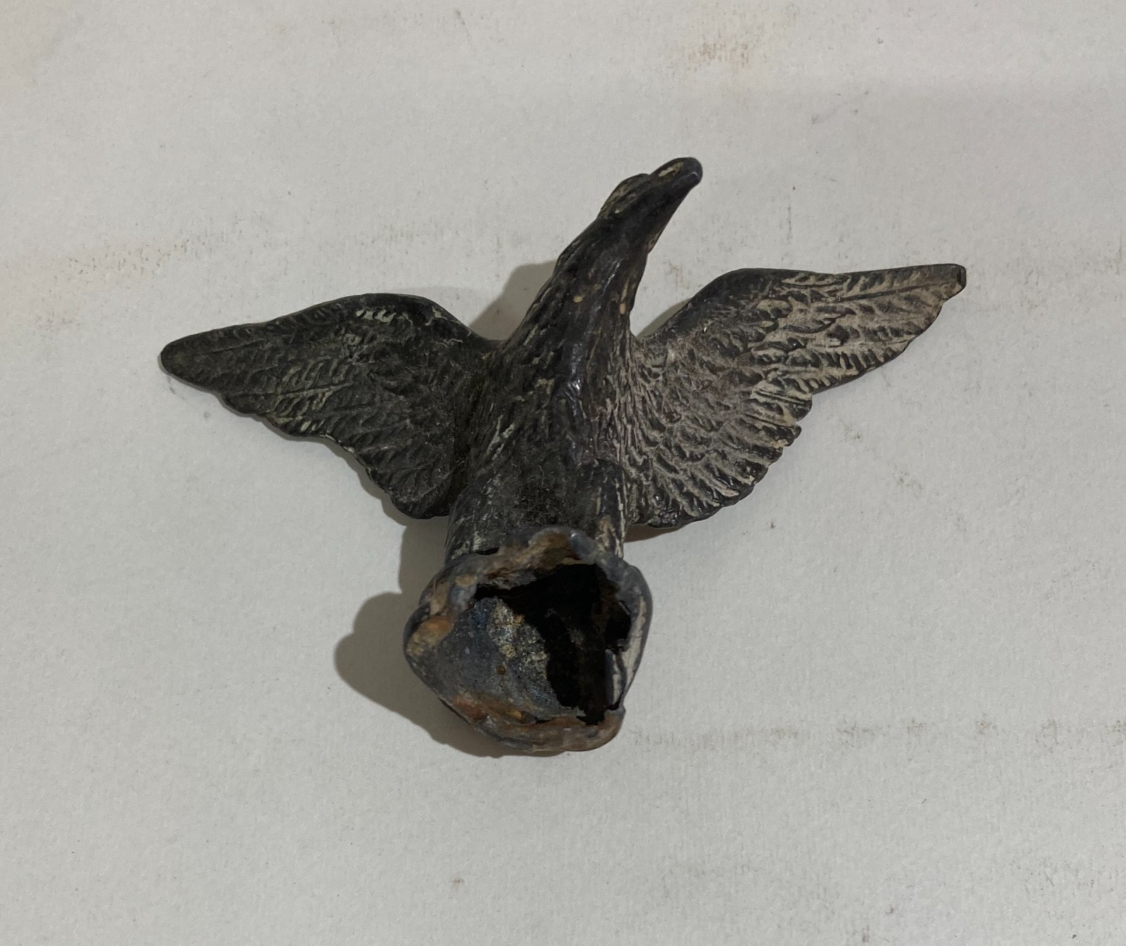 Scultura Antica: Piccola Aquila. Soprammobile Da Collezione Utile Per Restauri