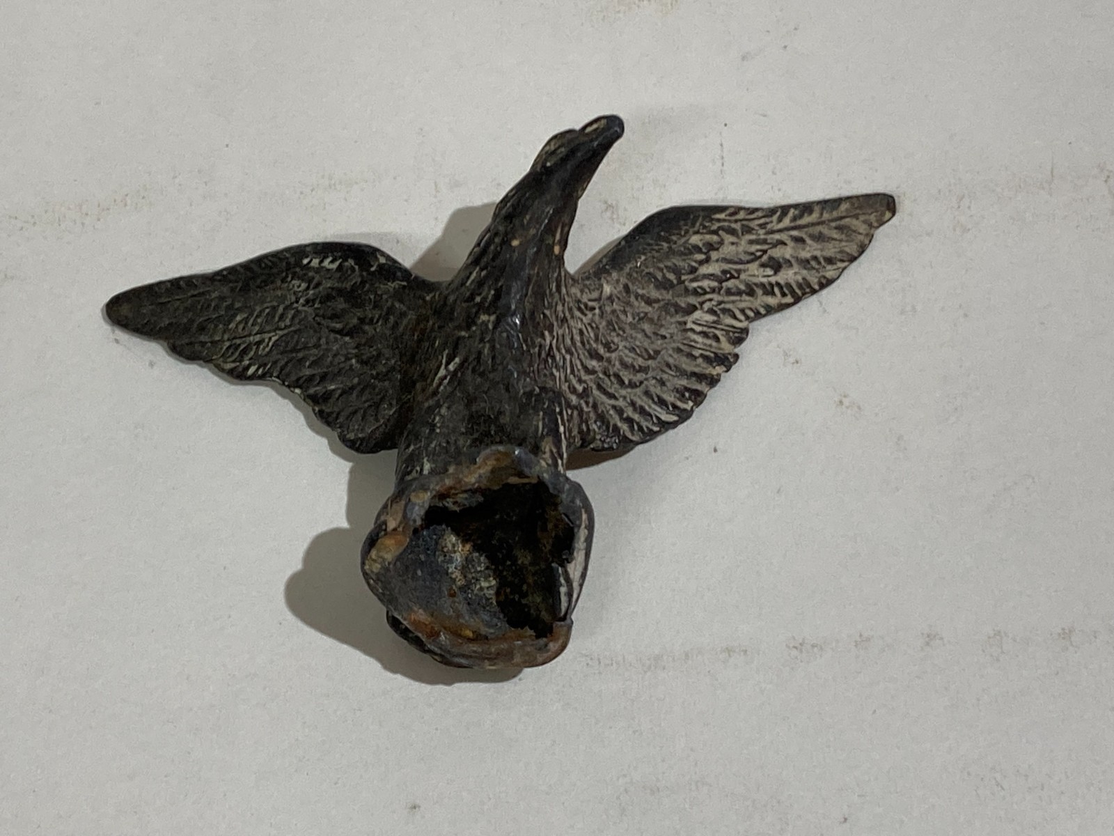 Scultura Antica: Piccola Aquila. Soprammobile Da Collezione Utile Per Restauri