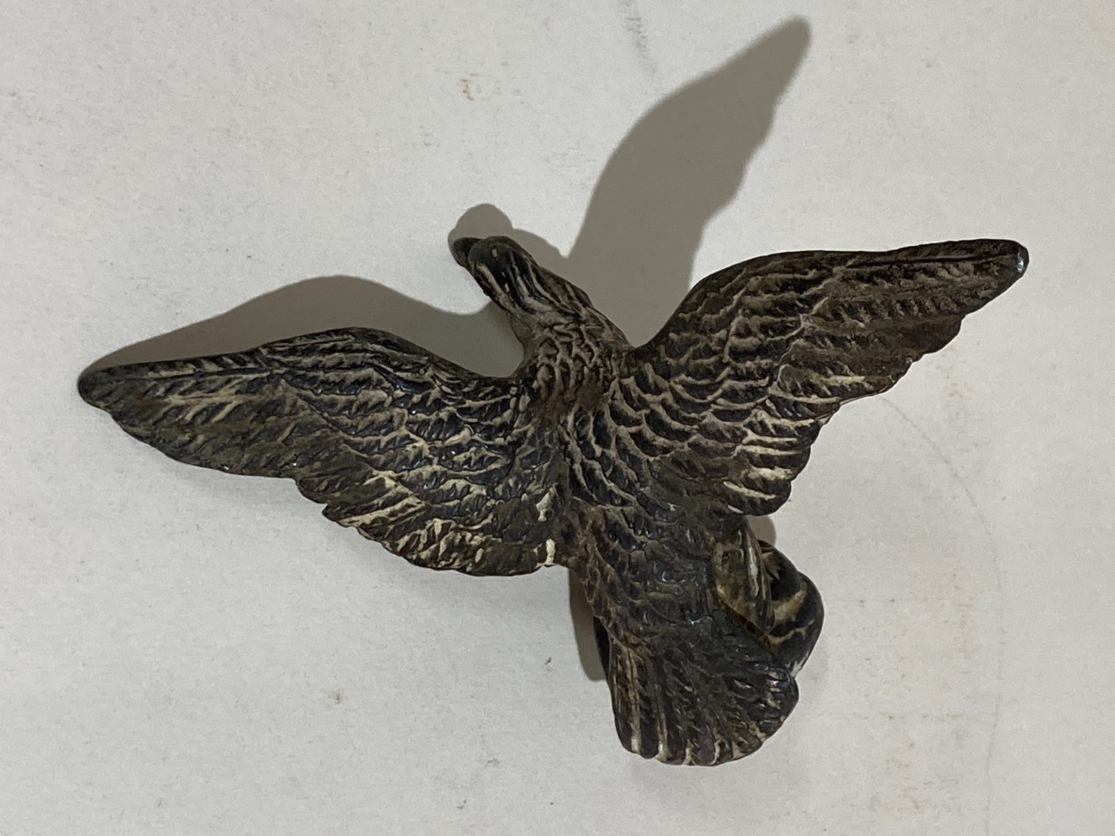 Scultura Antica: Piccola Aquila. Soprammobile Da Collezione Utile Per Restauri