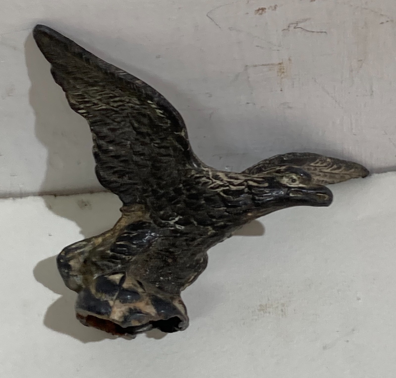 Scultura Antica: Piccola Aquila. Soprammobile Da Collezione Utile Per Restauri