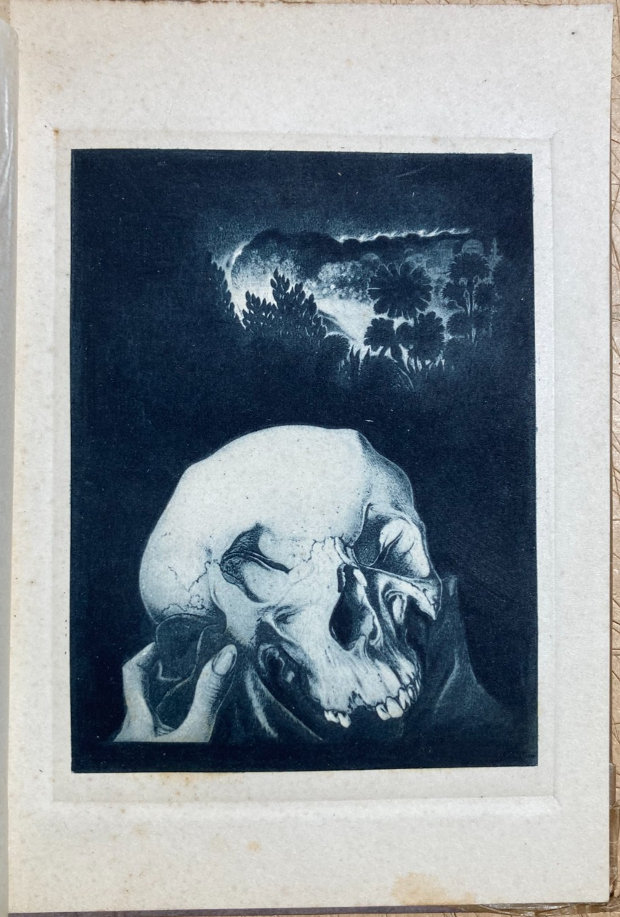 Alberto Martini: Il Cranio Di Yorik (Amleto Di Shakespeare), Arte Simbolista