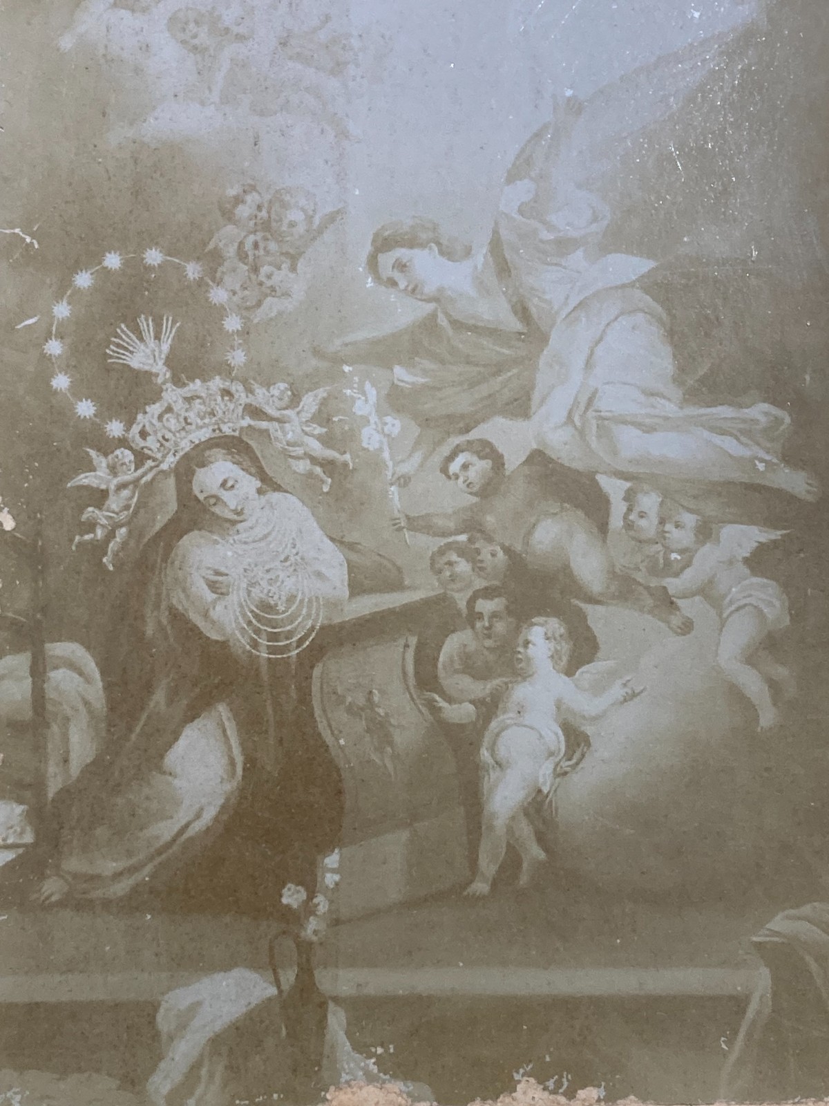 Arte Devozionale: Napoli, Madonna Dell'Annunziata, Incoronazione 1915, Rara Fotografia