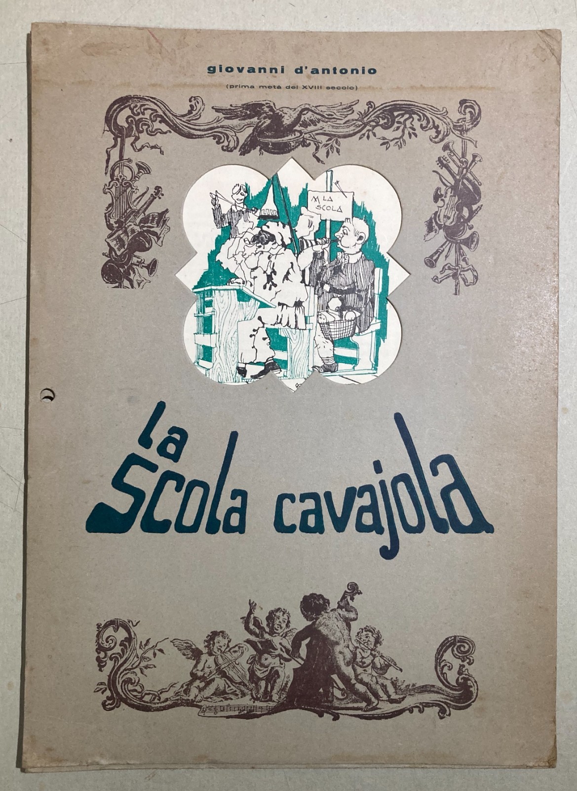 Napoli   Teatro Comico Napoletano   La Scola Cavaiola   Giovanni d'Antonio