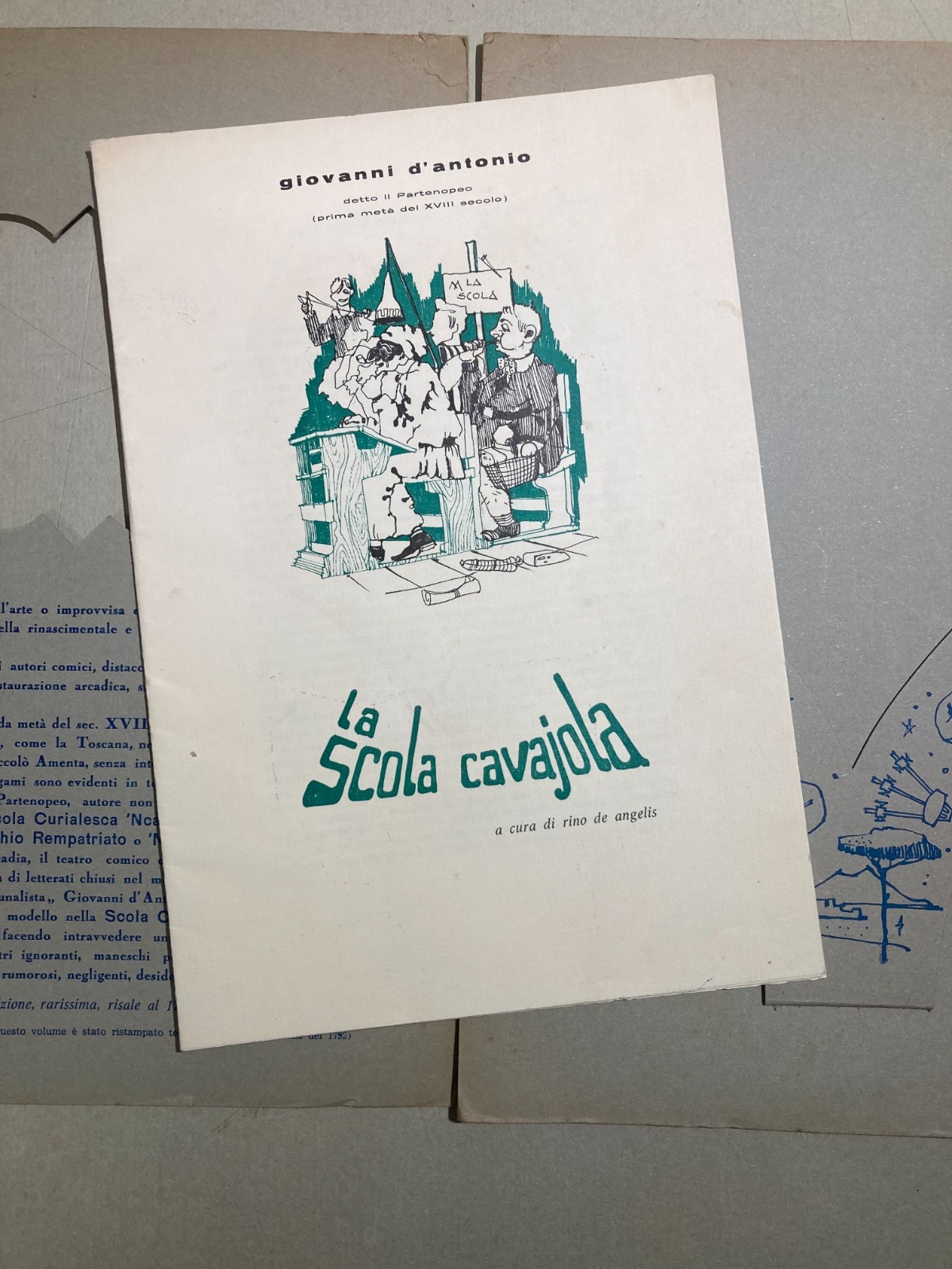 Napoli   Teatro Comico Napoletano   La Scola Cavaiola   Giovanni d'Antonio