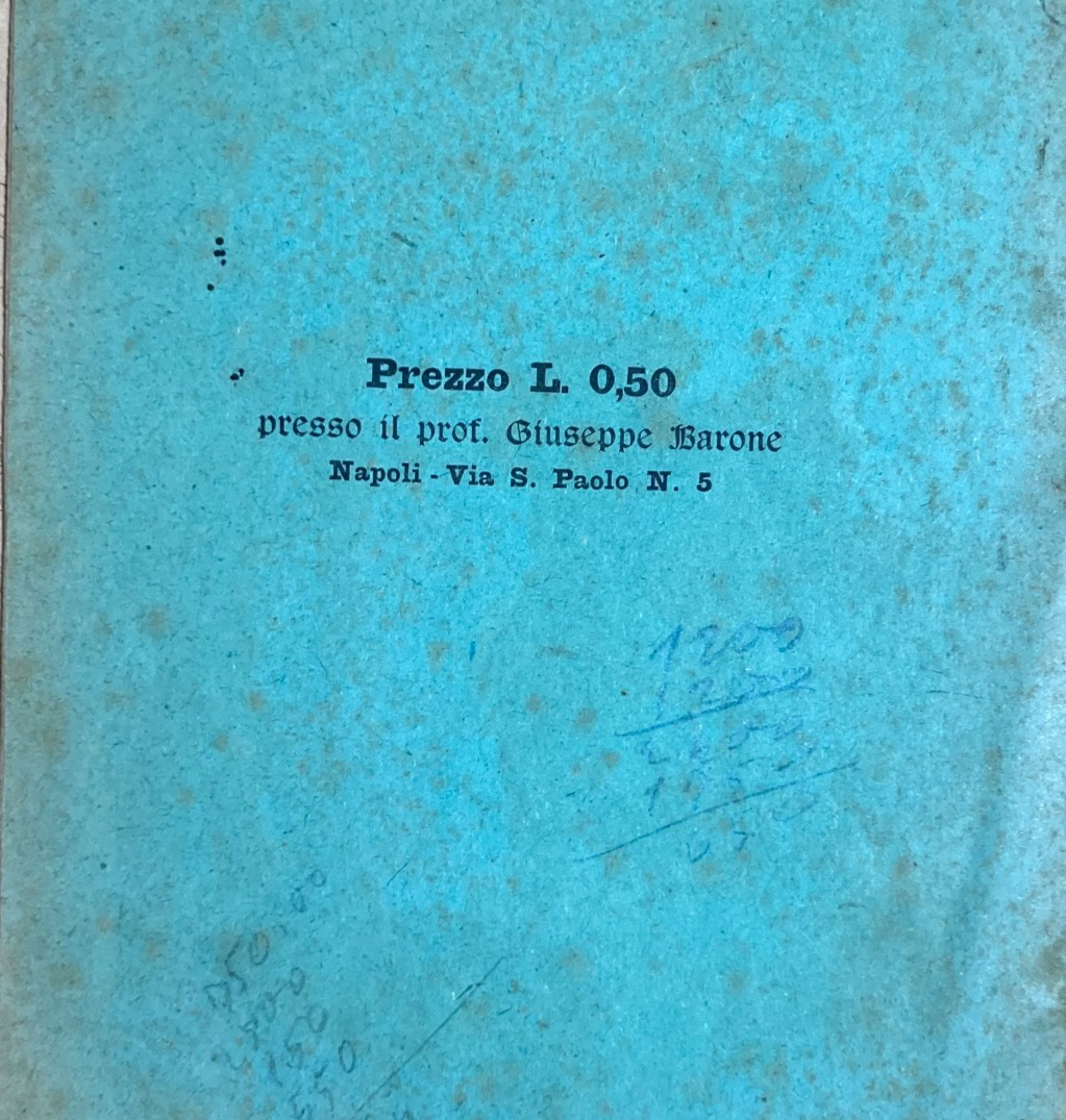 Barone: Su Di Un Passo Di Trebellio Pollione. Astrologia E Talismani, Nola, 1914